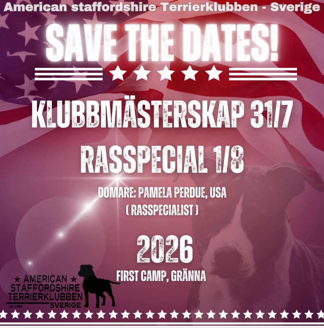 ASTK Specialty Show 2026 – Welcoming Pamela Perdue (USA) to Sweden