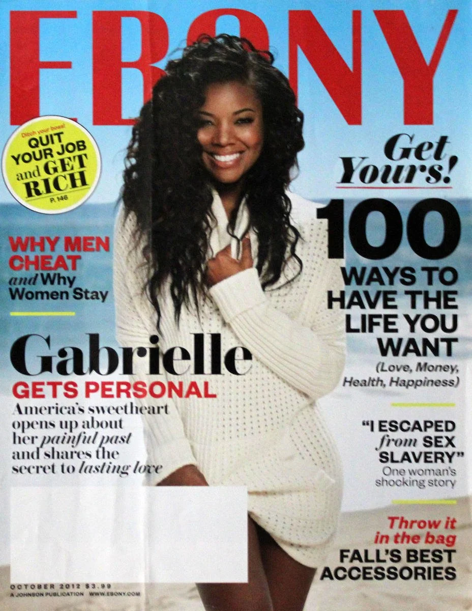 Ebony, October 2012