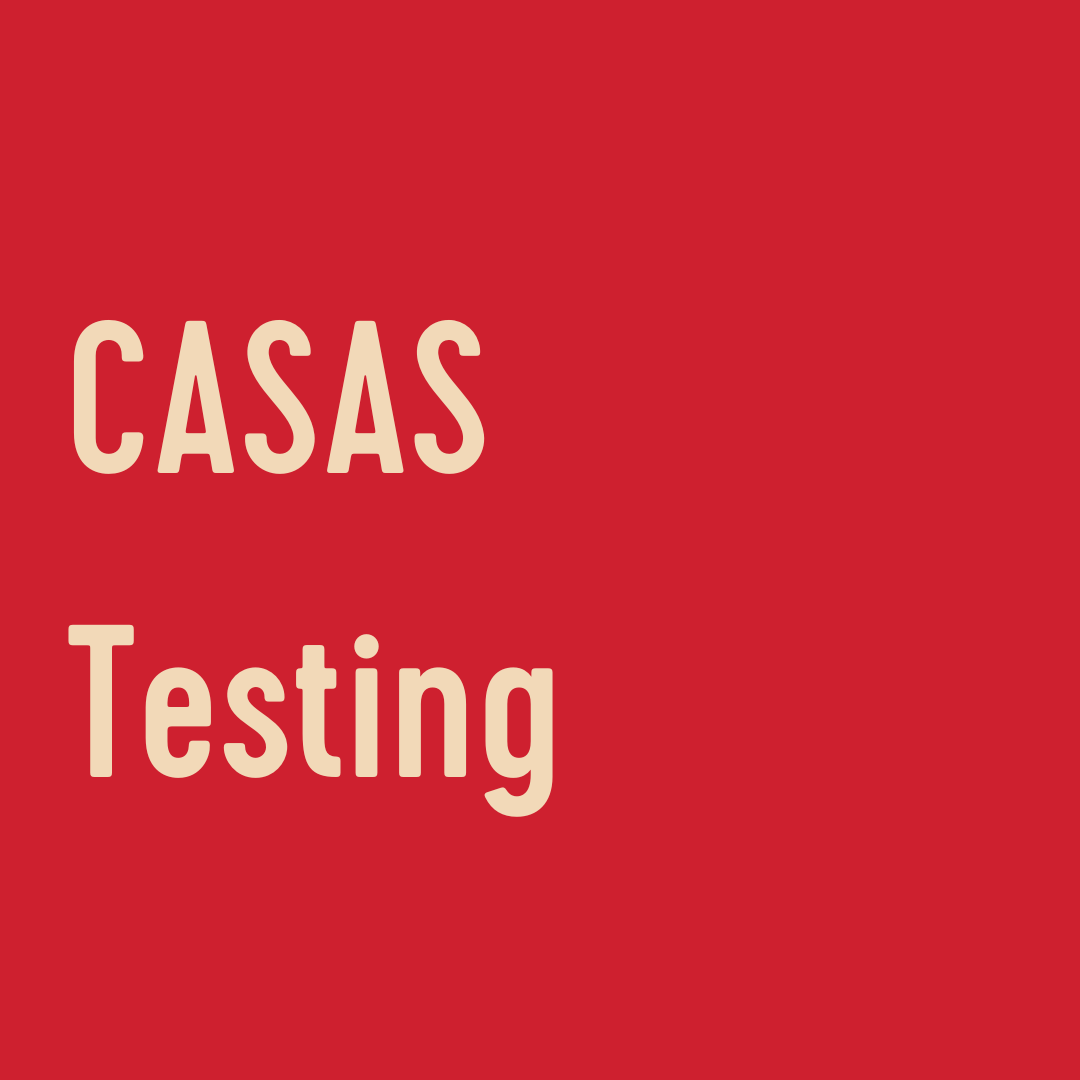 CASAS Testing
