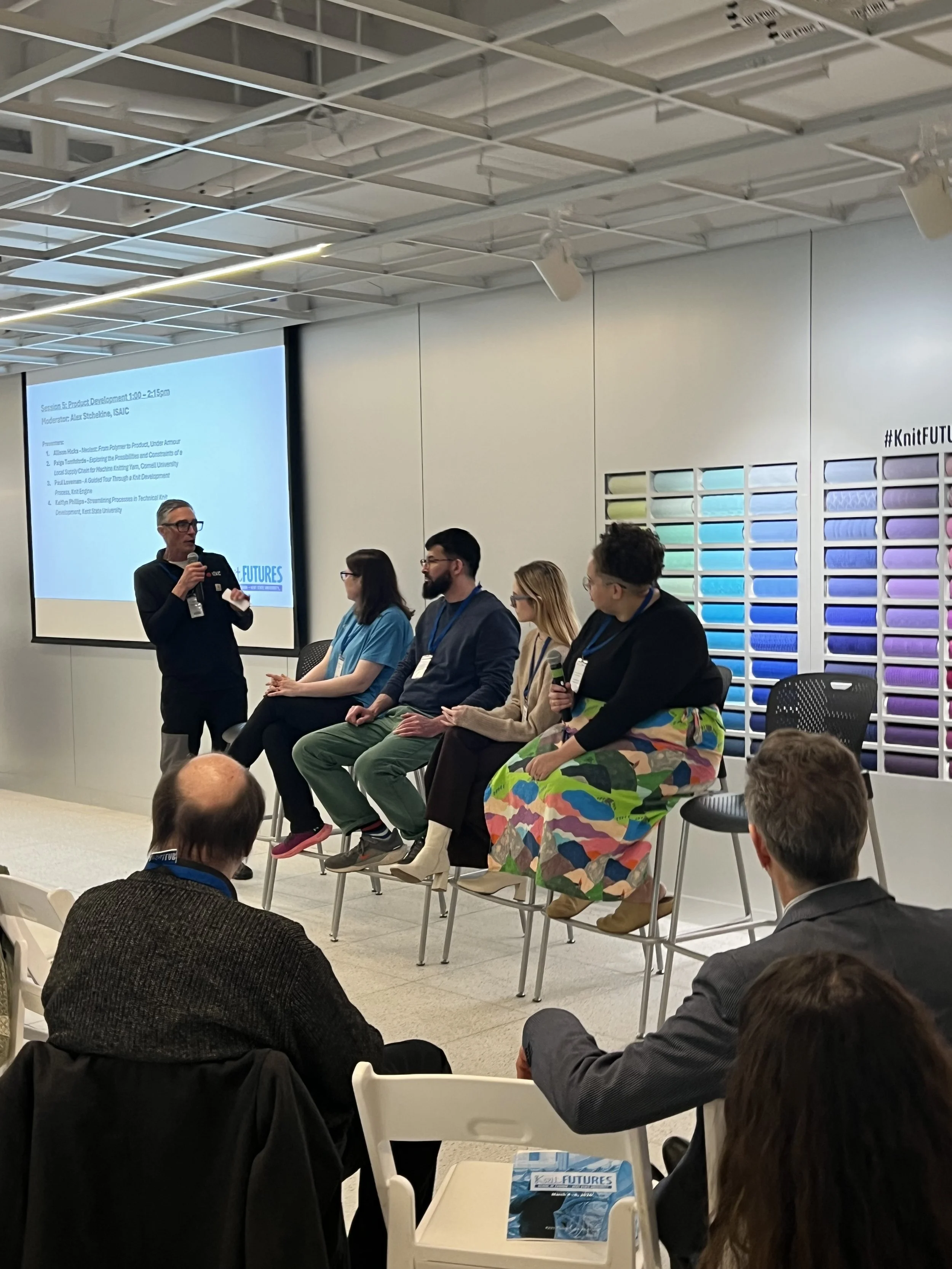 Threads of Innovation: ISAIC Joins Knit FUTURES Panel at Kent State University