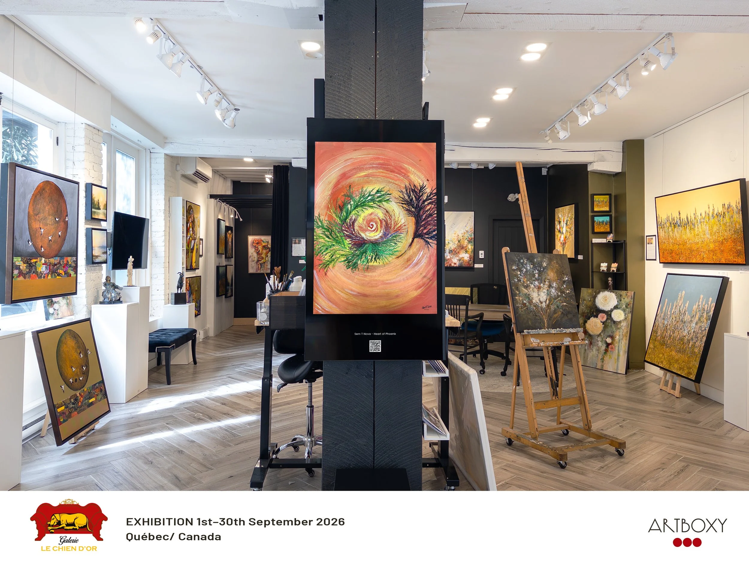 Heart of Phoenix on Galerie Le Chien D’Or