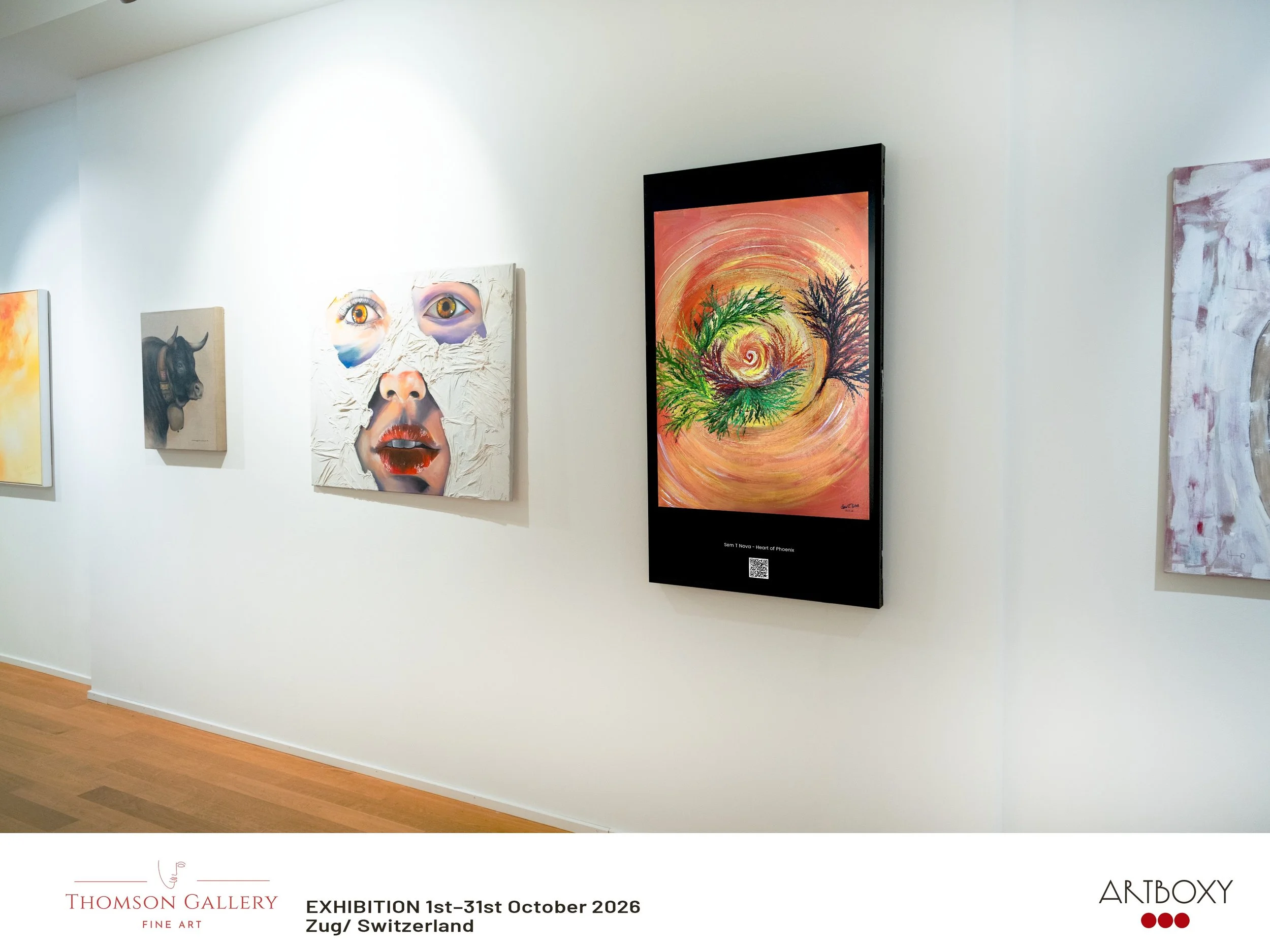 Heart of Phoenix at Thomson Gallery, Zug 
