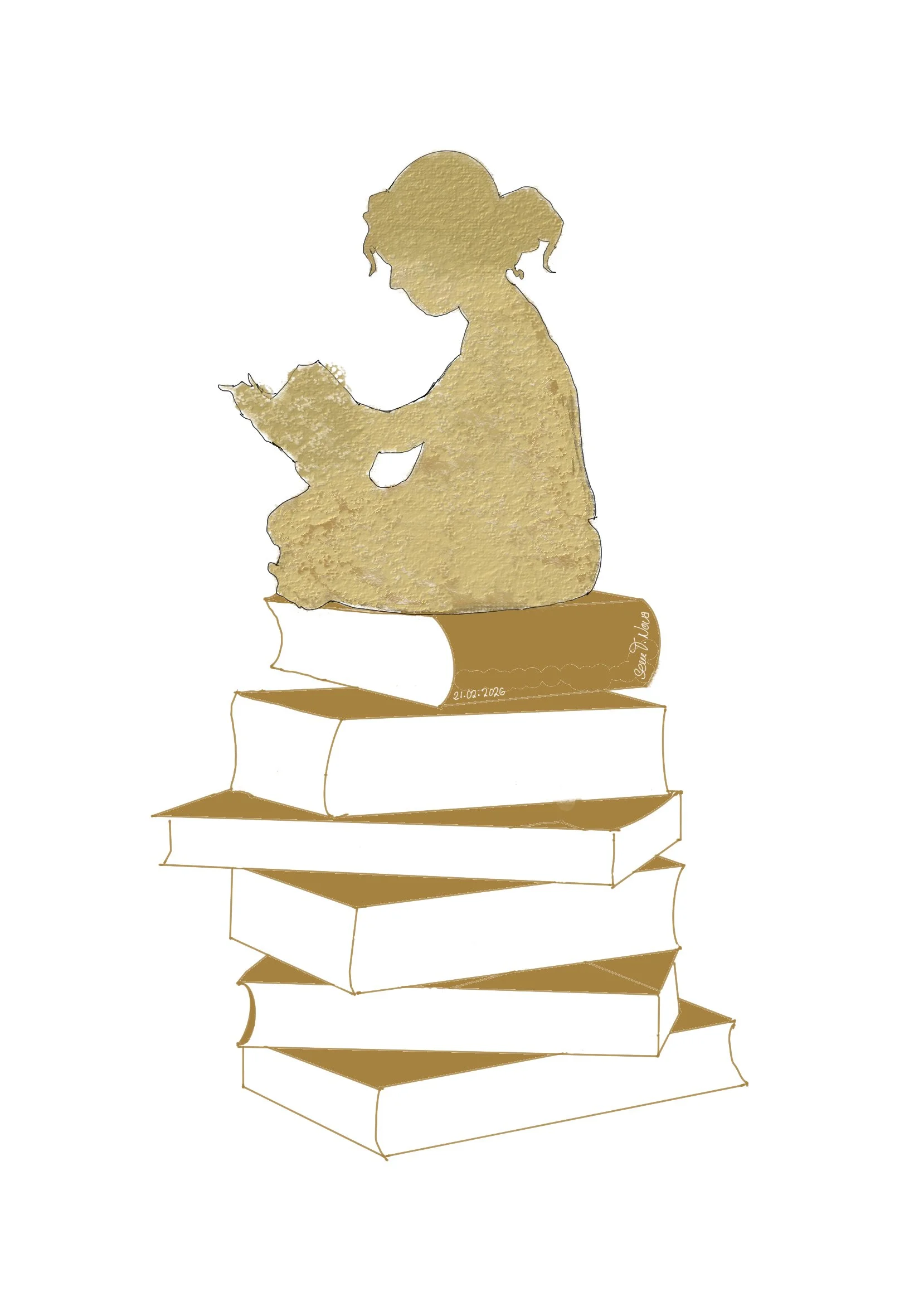 Bücher öffnen Welten. 
Doch die tiefste Weisheit entsteht im inneren Universum.