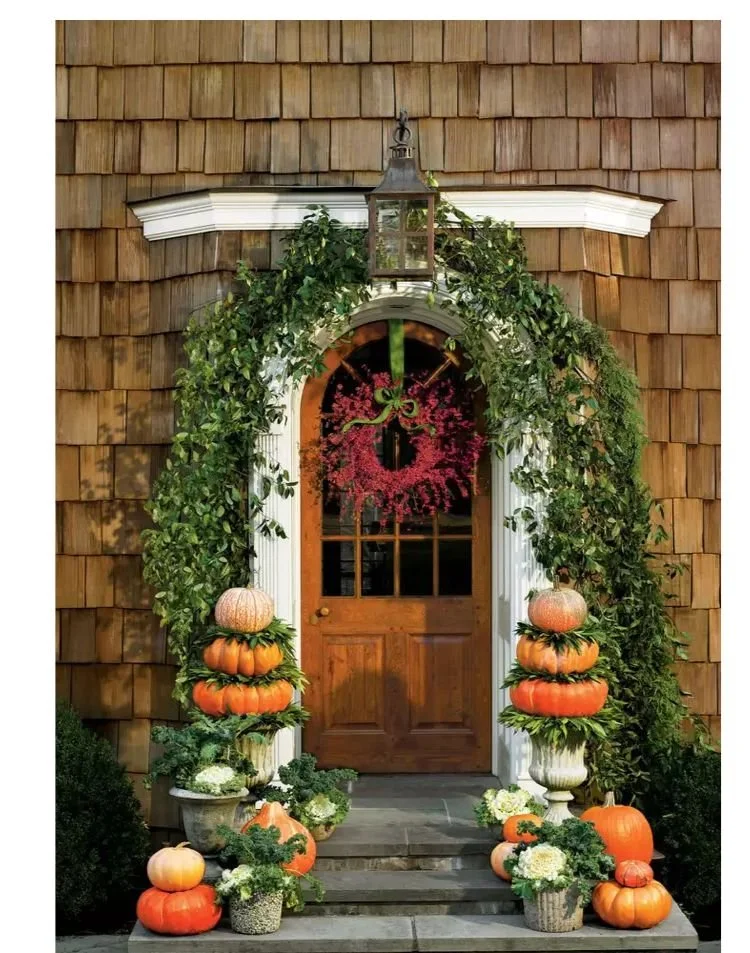 Pumpkin Stack Topiary