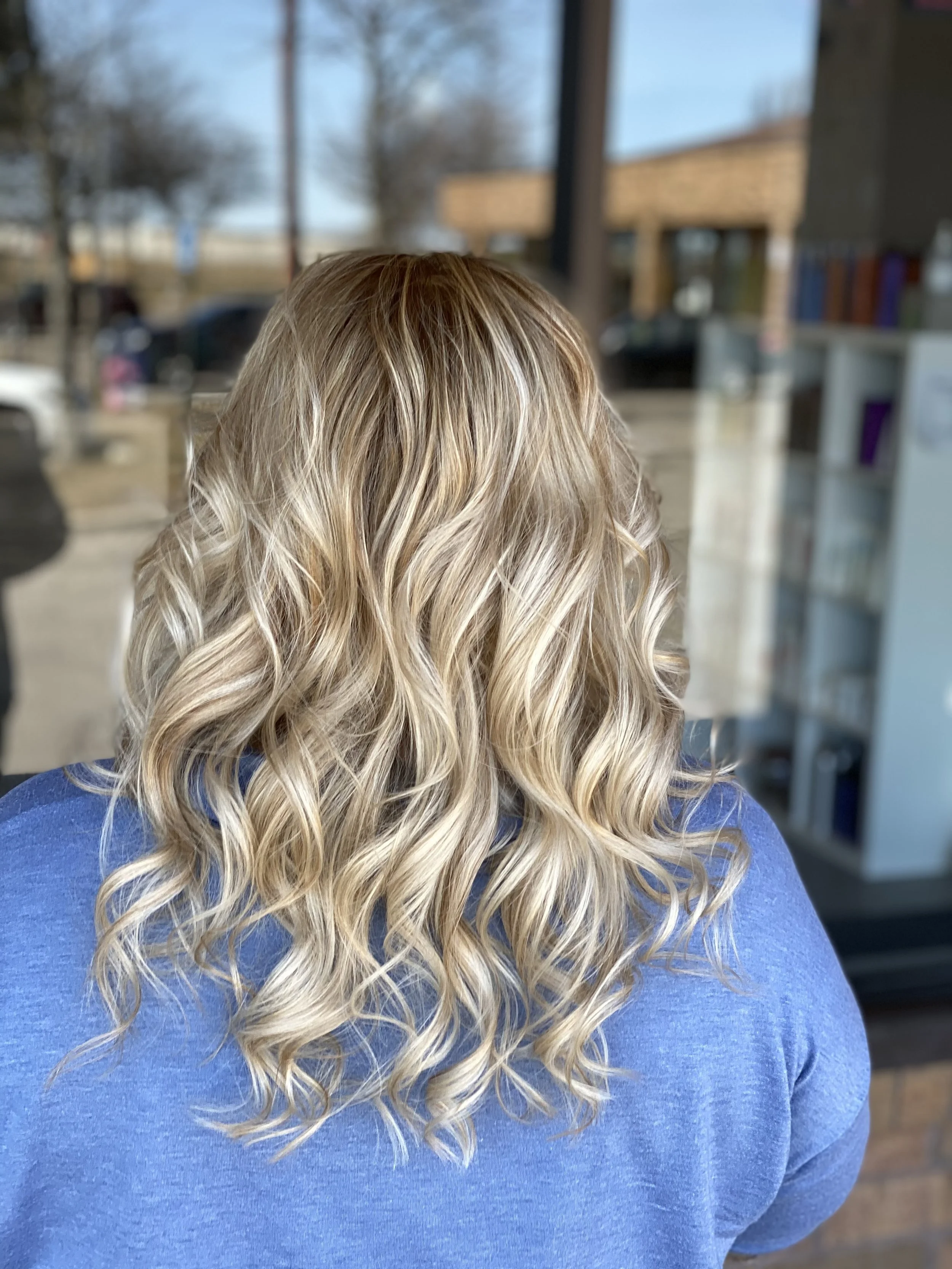 Hair coloring & styling Service