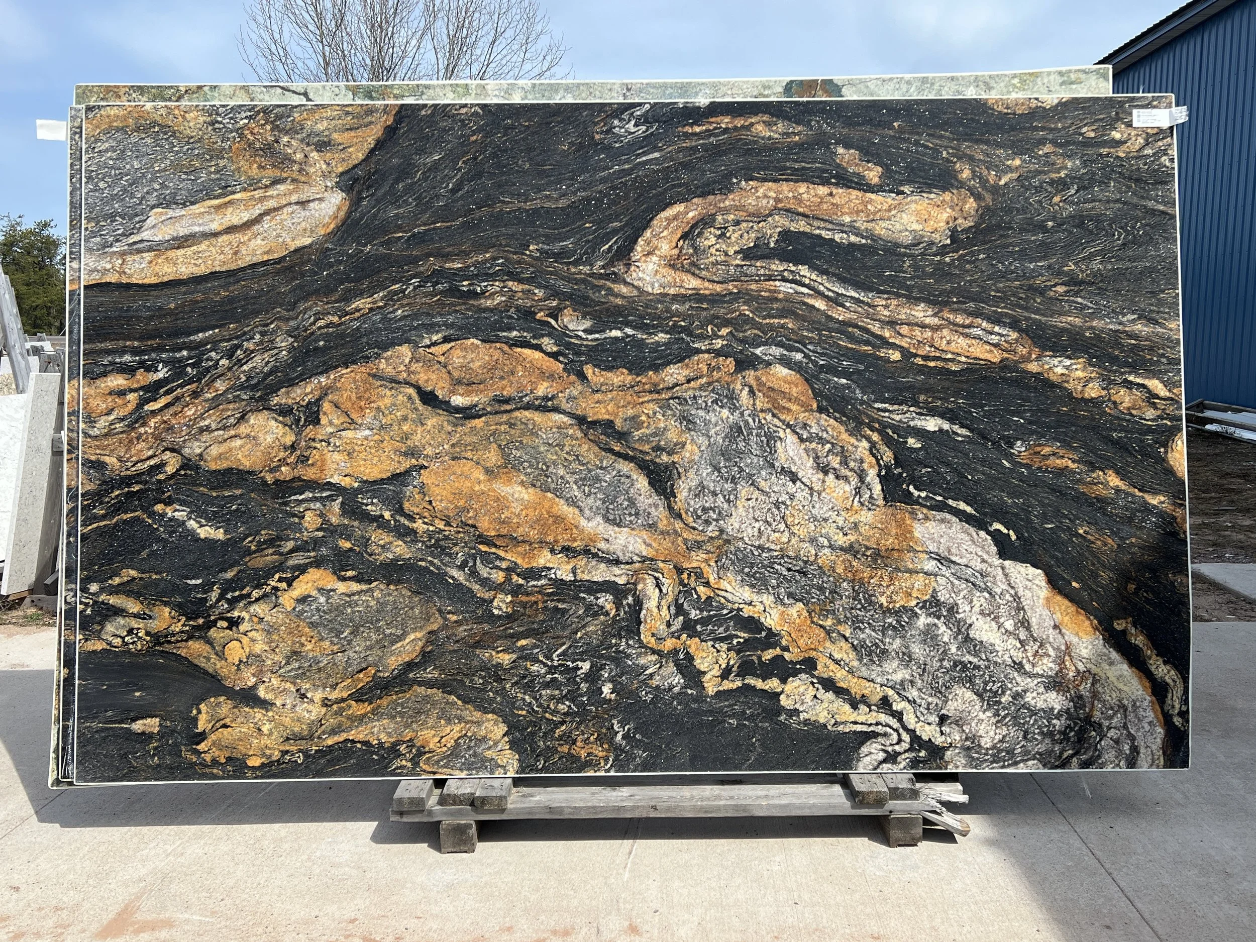 Black Taurus Leathered Granite