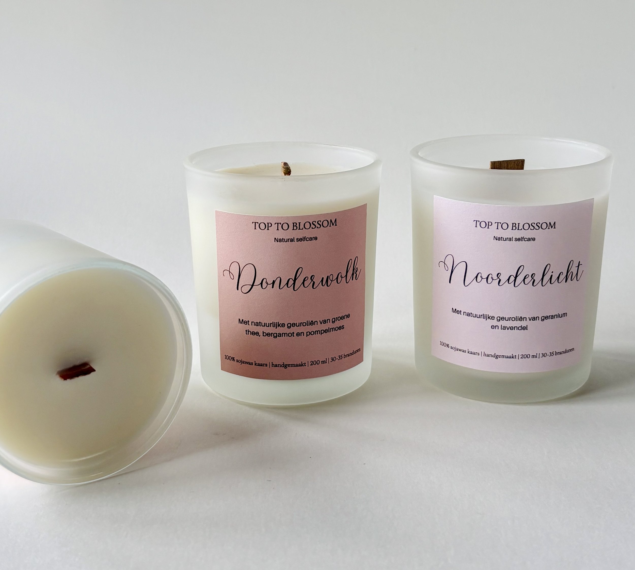 Sojawas kaars - Donderwolk