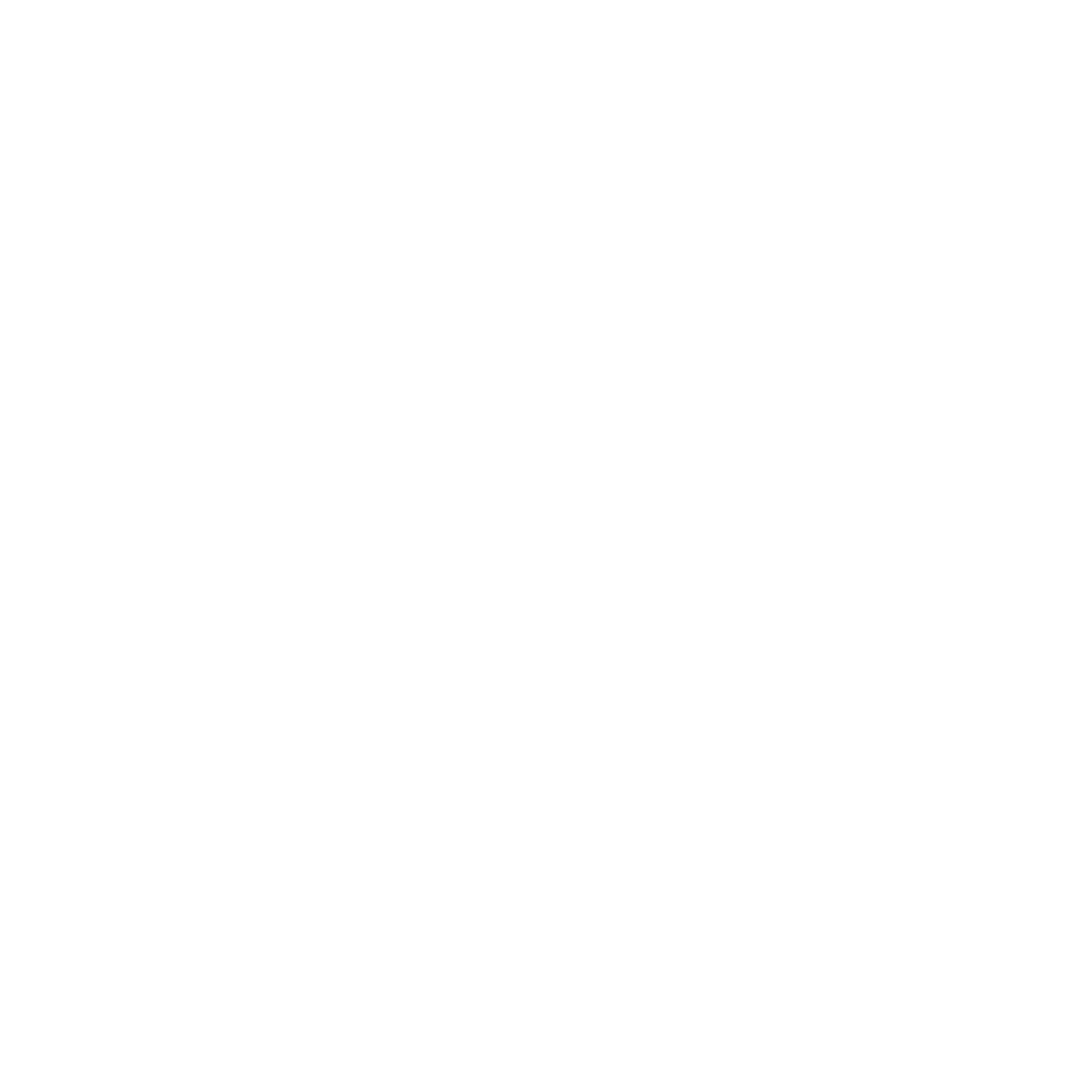 Ein weißes Icon zeigt drei stilisierte Personen, die in einem Kreis auf schwarzem Hintergrund stehen, wobei die mittlere Person einen Arm um die beiden anderen legt.