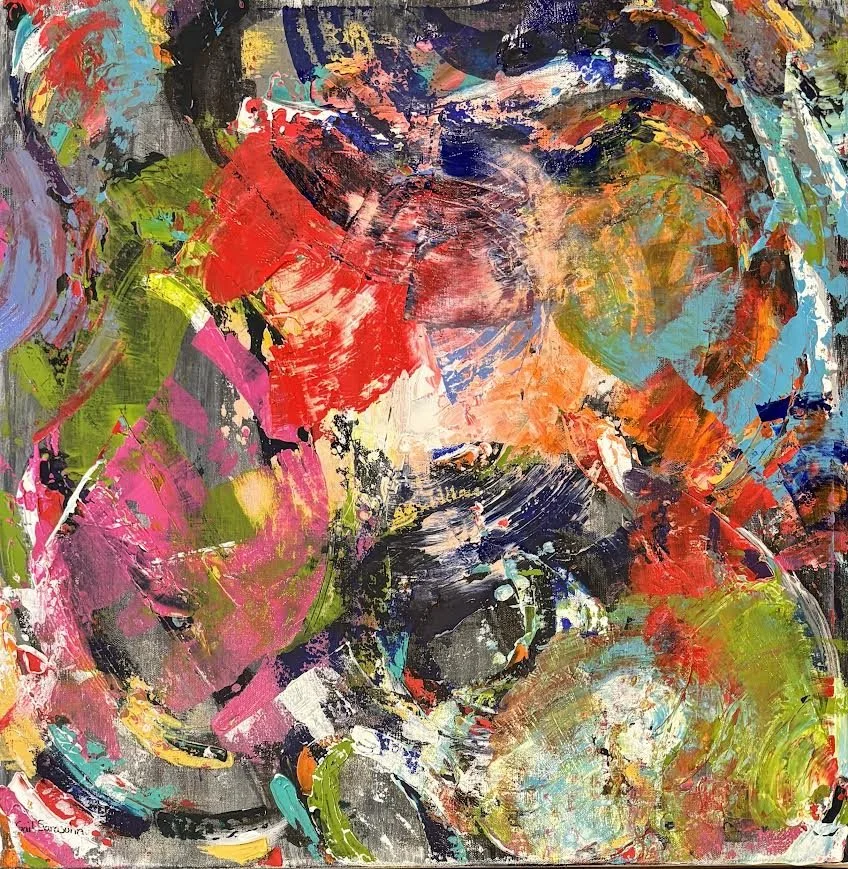 ONE WAY OUT, Acrylic Paint, 24_x24_, 2025.jpeg