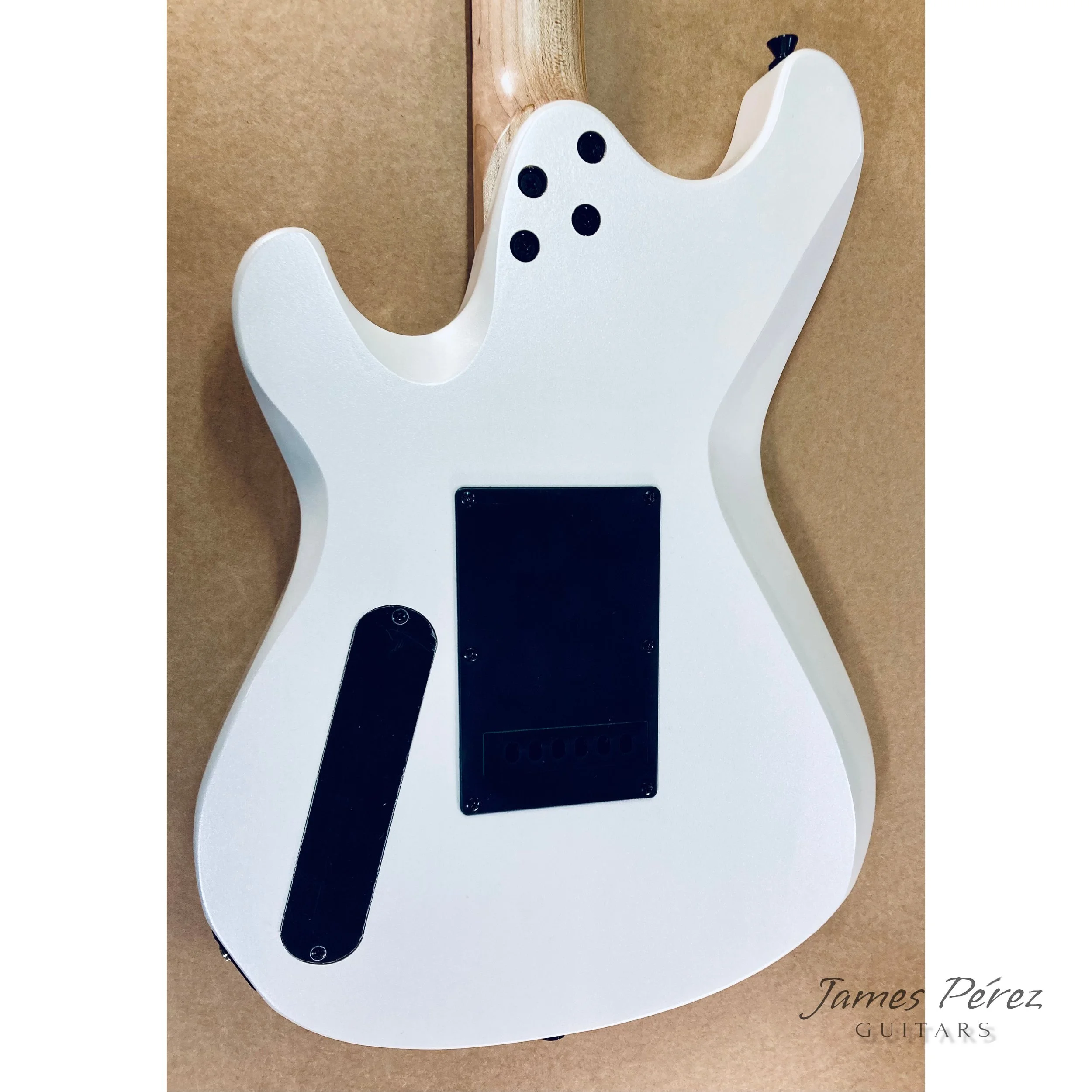 Metallic White Guitar - LS - James Perez Guitars - IMG_4744.jpg