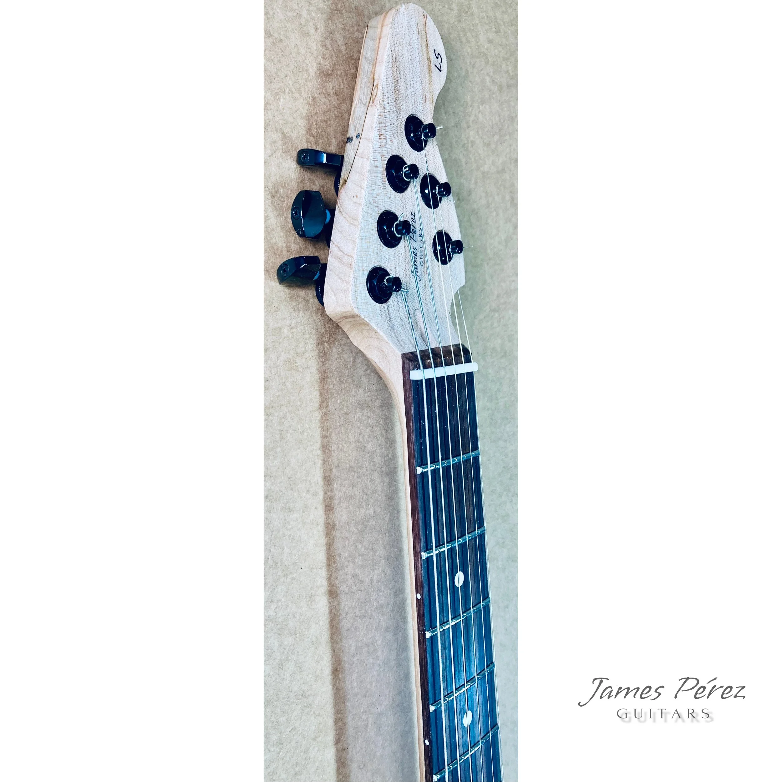 Metallic White Guitar - LS - James Perez Guitars - IMG_4754.jpg