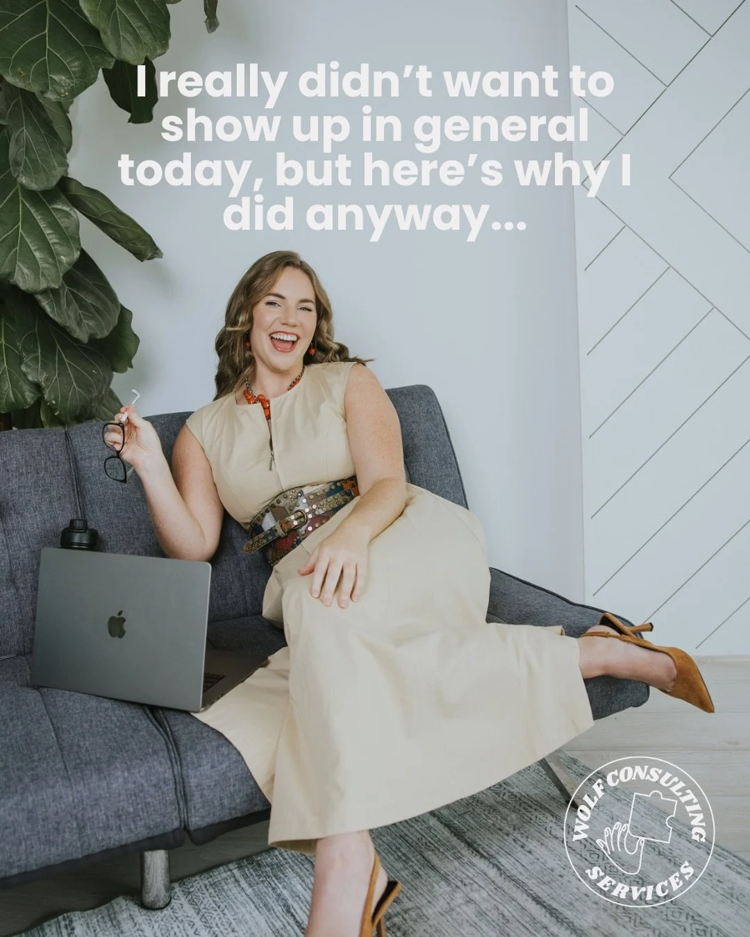 I didn&rsquo;t want to do anything today, but I did anyway! Because business isn&rsquo;t always going to feel good. It&rsquo;s not always going to feel aligned and shiny like the day we first started.

If you&rsquo;re avoiding the backend operations 