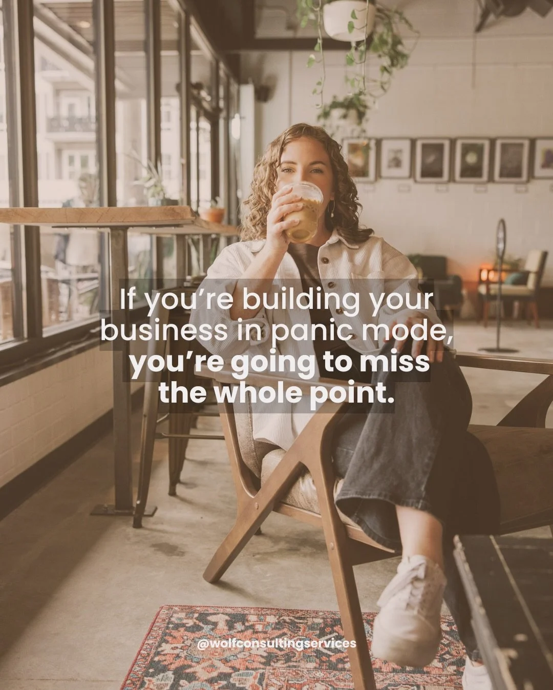 This December, I&rsquo;m using my free will to give myself grace while figuring out being an entrepreneur. And if you needed permission to do the same - here ya go! 

We have time. We don&rsquo;t need it all right now. Yes, focusing up is part of it,