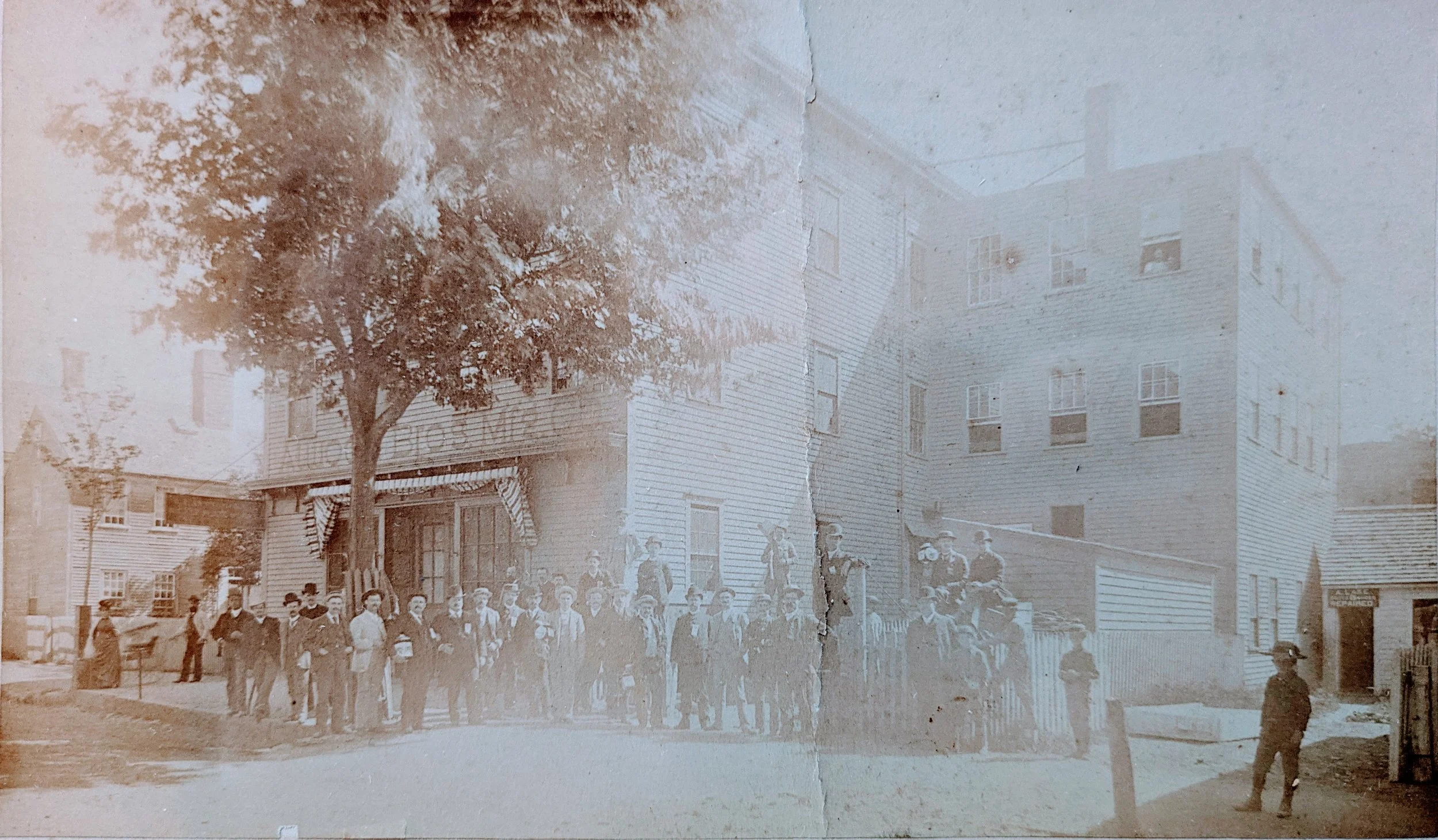 The Atwood Brothers lamp factory. This was located near Patten's Pond