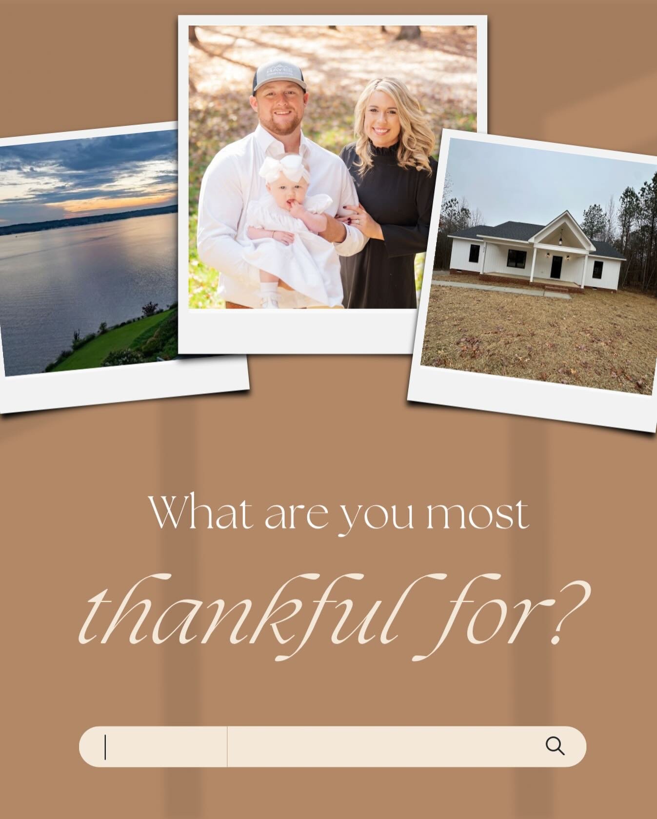 As Thanksgiving approaches, I want to express my heartfelt gratitude, starting with God for the countless blessings in my life, especially my wonderful family and our healthy baby girl. 

I&rsquo;m also deeply thankful for each of my clients, everyon