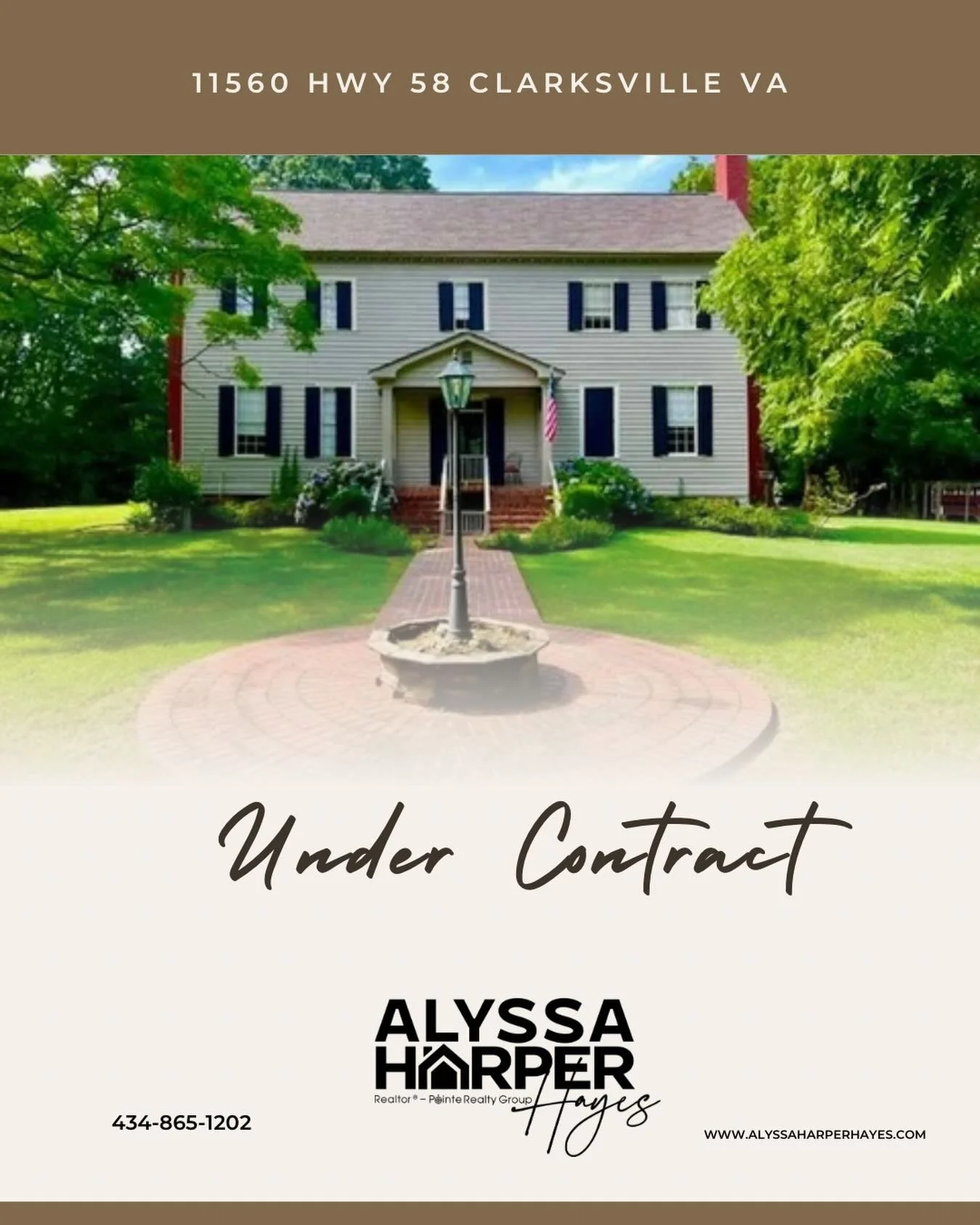 I&rsquo;m thrilled to have a contract on one of the first homes built in Mecklenburg County, how cool!! After four days of back-and-forth on the negotiations, we are under contract! 

So grateful that the buyer picked me as their agent! 
☎️ 434-865-1