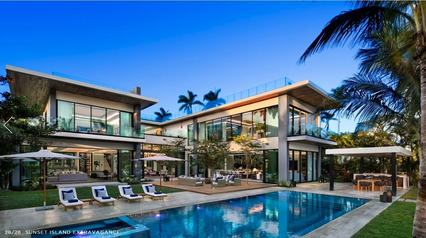 West 25th Street, Sunset Islands