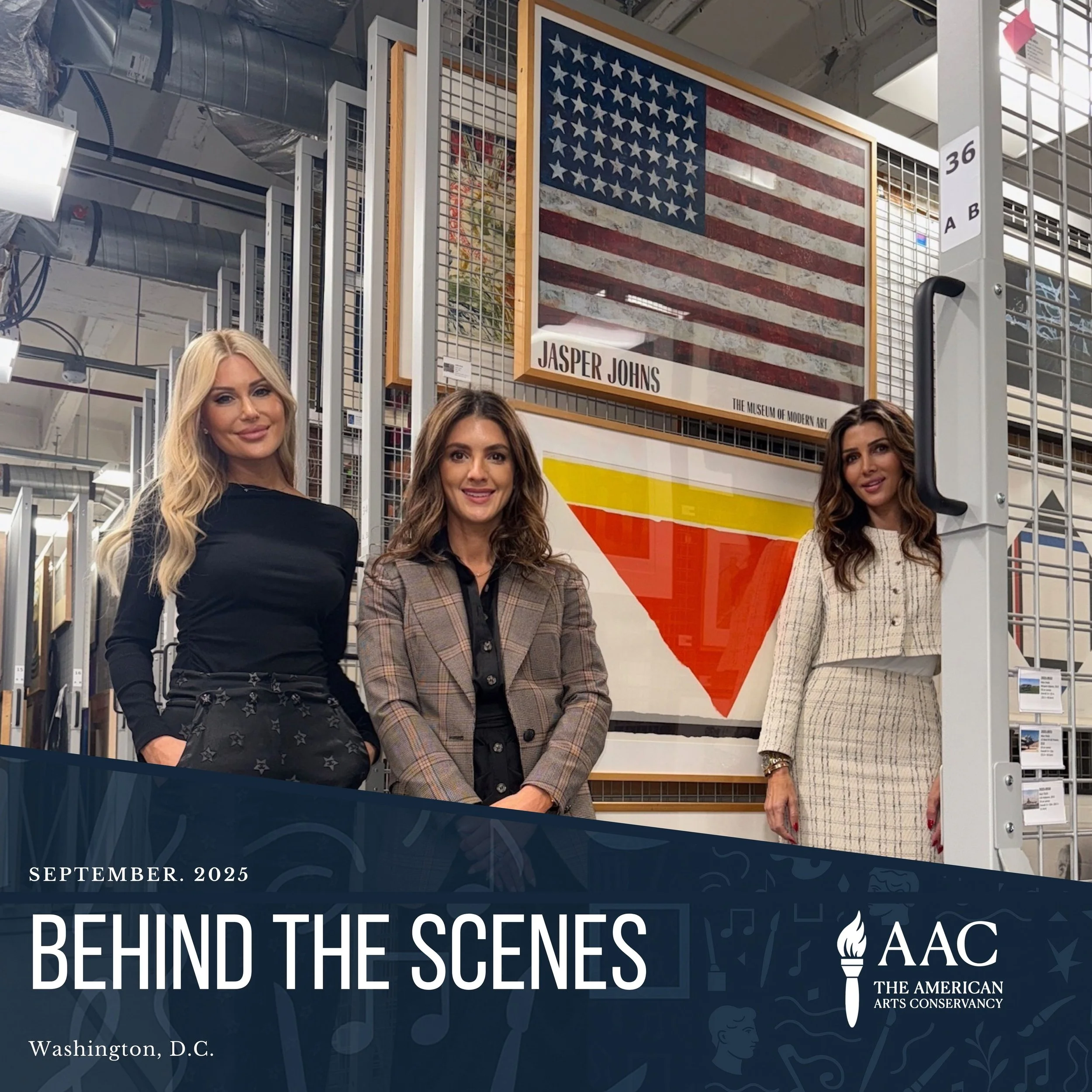 Behind the Scenes: AAC Visits the Art In Embassies Repository