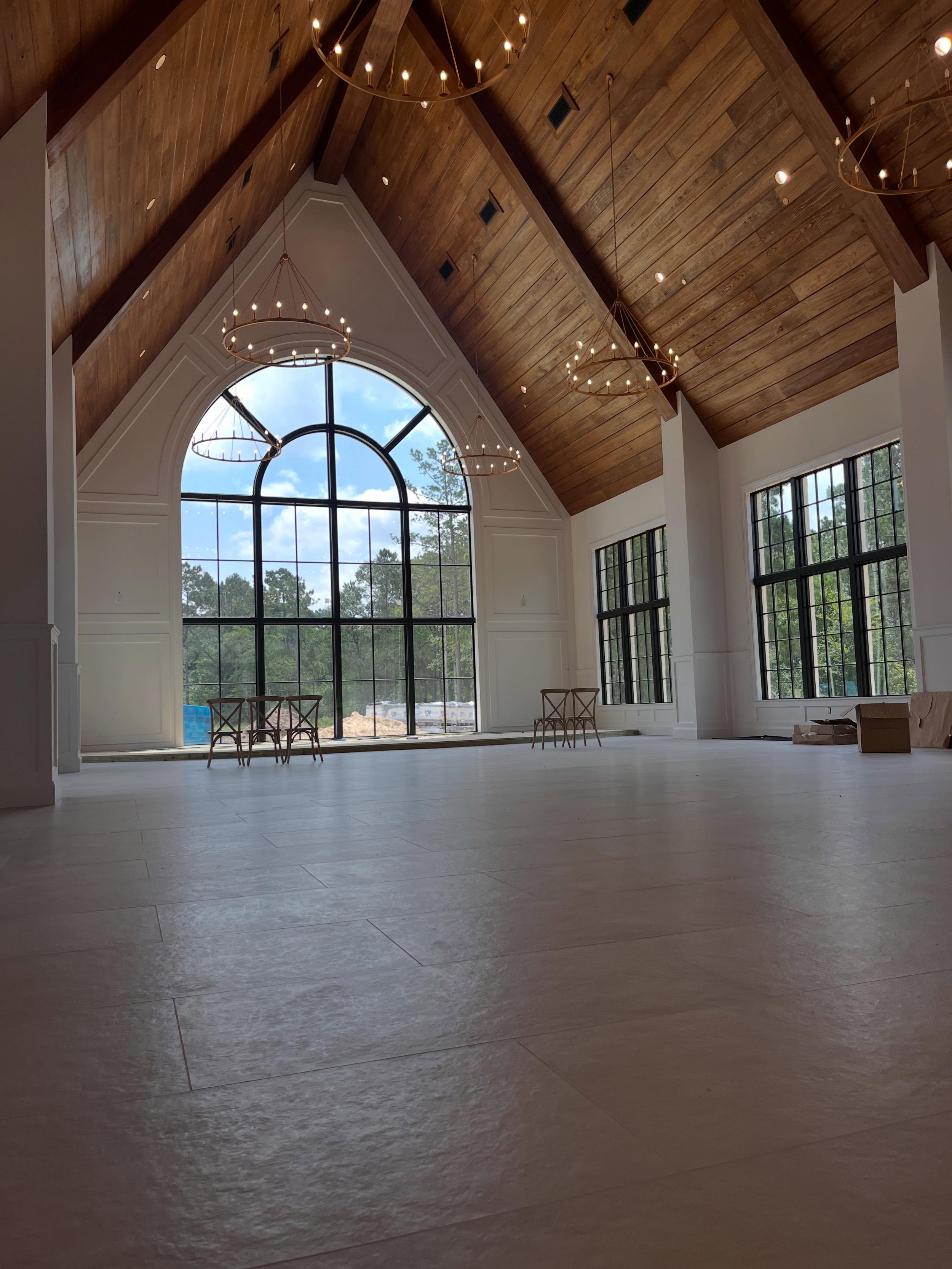 Finishing the tile inside and&hellip;

Starting the landscaping outside!