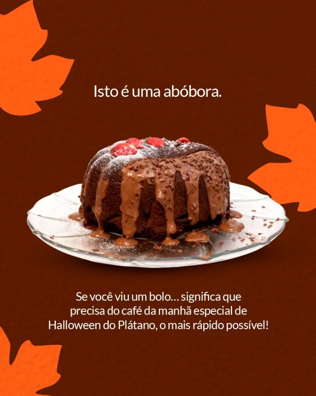 Nosso caf&eacute; da manh&atilde; especial de Halloween j&aacute; est&aacute; pronto pra te encantar, literalmente.

Venha provar essa magia no Pl&aacute;tano.