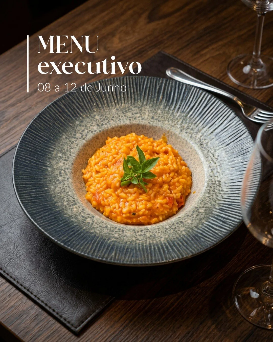 O menu executivo da semana j&aacute; est&aacute; servido! ✨

Sua pausa de almo&ccedil;o nos Jardins com o sabor, o frescor e a sofistica&ccedil;&atilde;o que voc&ecirc; merece. Venha conferir as op&ccedil;&otilde;es deliciosas que preparamos para cad