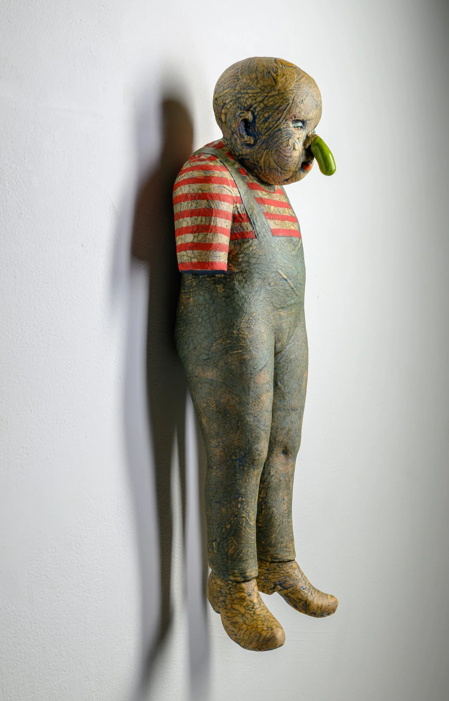 Gramps Doll, Ceramic, 30 x 11 x 8, 2023-24