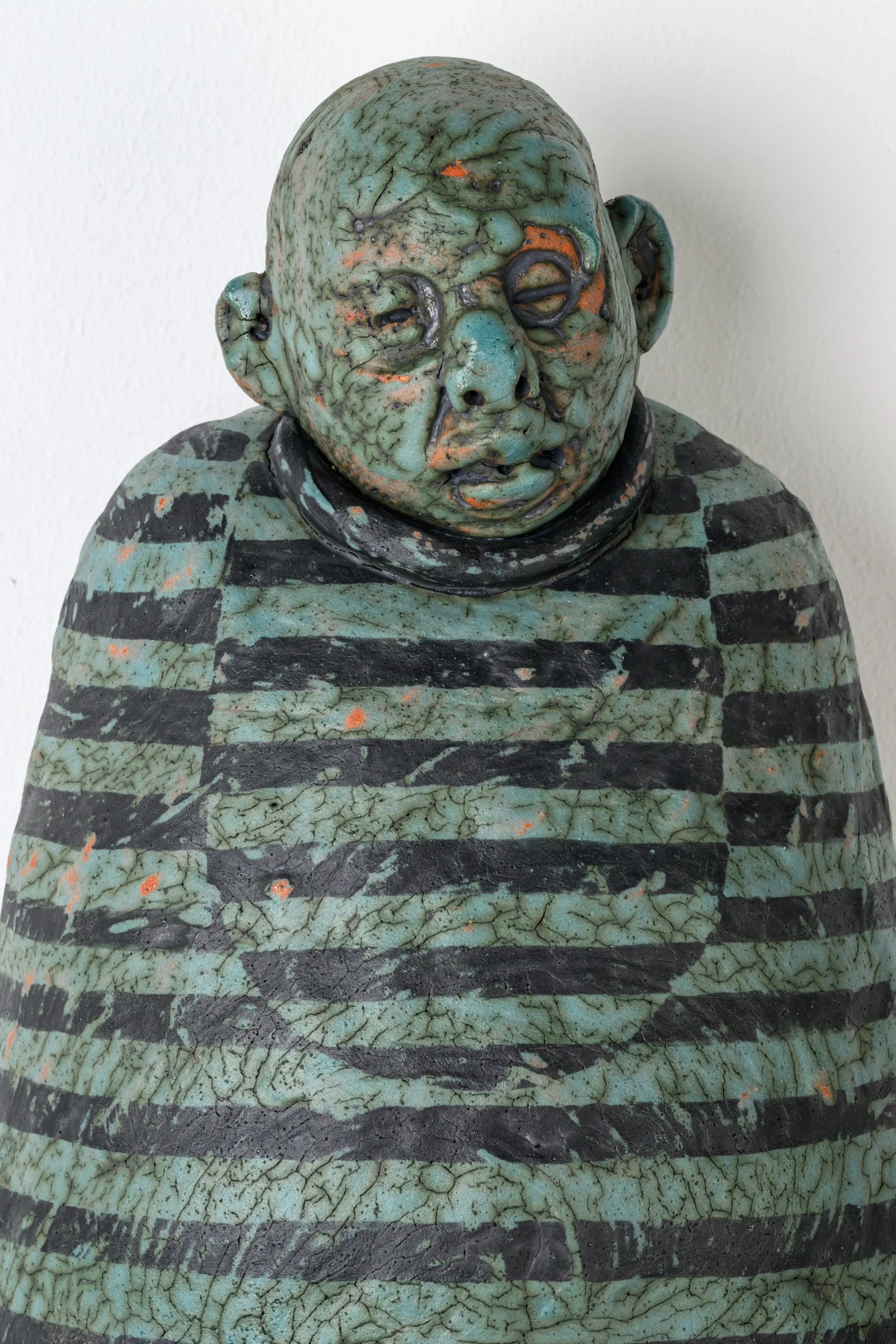 Blue Bib Bag (detail)