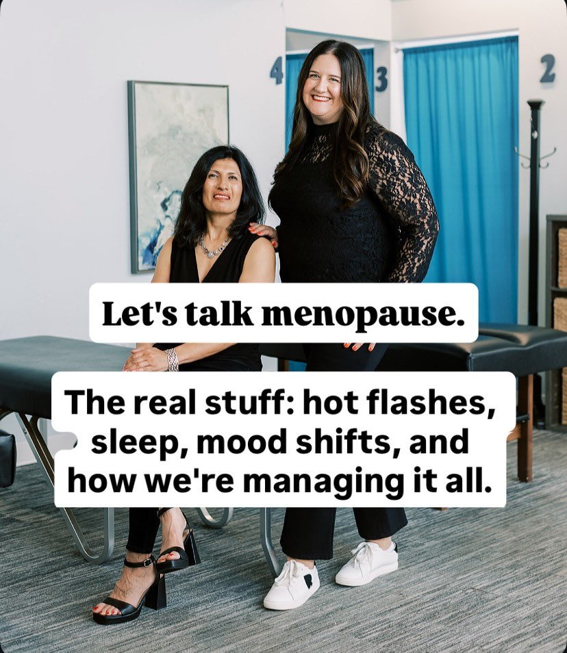The night sweats, the mood swings, the &ldquo;is it hot in here or just me?&rdquo; moments...let&rsquo;s talk about it.
⠀⠀⠀⠀⠀⠀⠀⠀⠀
Join Dr. Hillary and Dr. Urvi for Hot Topic: A Menopause Conversation Circle at Rangeline Chiropractic.
⠀⠀⠀⠀⠀⠀⠀⠀⠀
This i