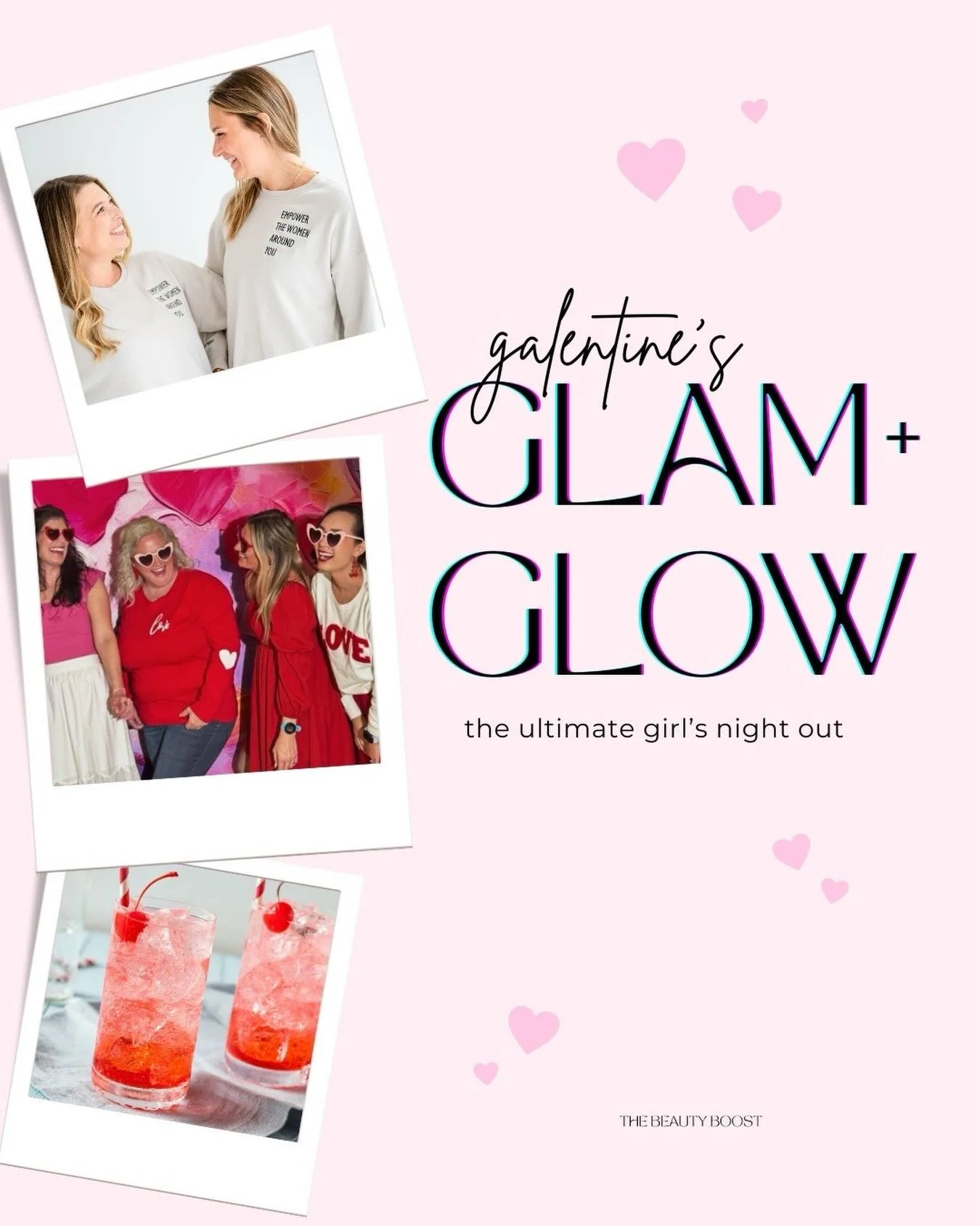 Calling all gals in Carmel, IN, you don&rsquo;t want to miss this! 
⠀⠀⠀⠀⠀⠀⠀⠀⠀
Gather your girl gang for the ultimate GALentine&rsquo;s Night Out with the ladies of @thebeautyboost_in 💗
⠀⠀⠀⠀⠀⠀⠀⠀⠀
🗓️ Thursday, Feb 19th
🕕 6:00 PM - 8:30 PM EST
📍 @ba