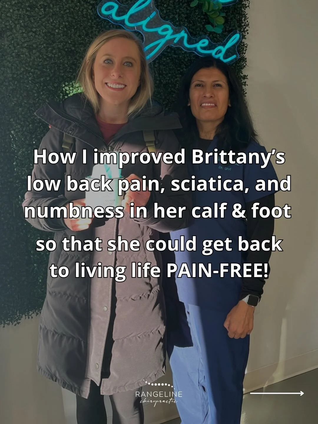 Steroids only provided minimal relief, and Brittany was looking at needing an MRI if symptoms didn&rsquo;t improve. 
⠀⠀⠀⠀⠀⠀⠀⠀⠀
I put together a whole-body care plan: gentle adjustments, flexion-distraction, dry needling, and manual therapy.
⠀⠀⠀⠀⠀⠀⠀⠀⠀