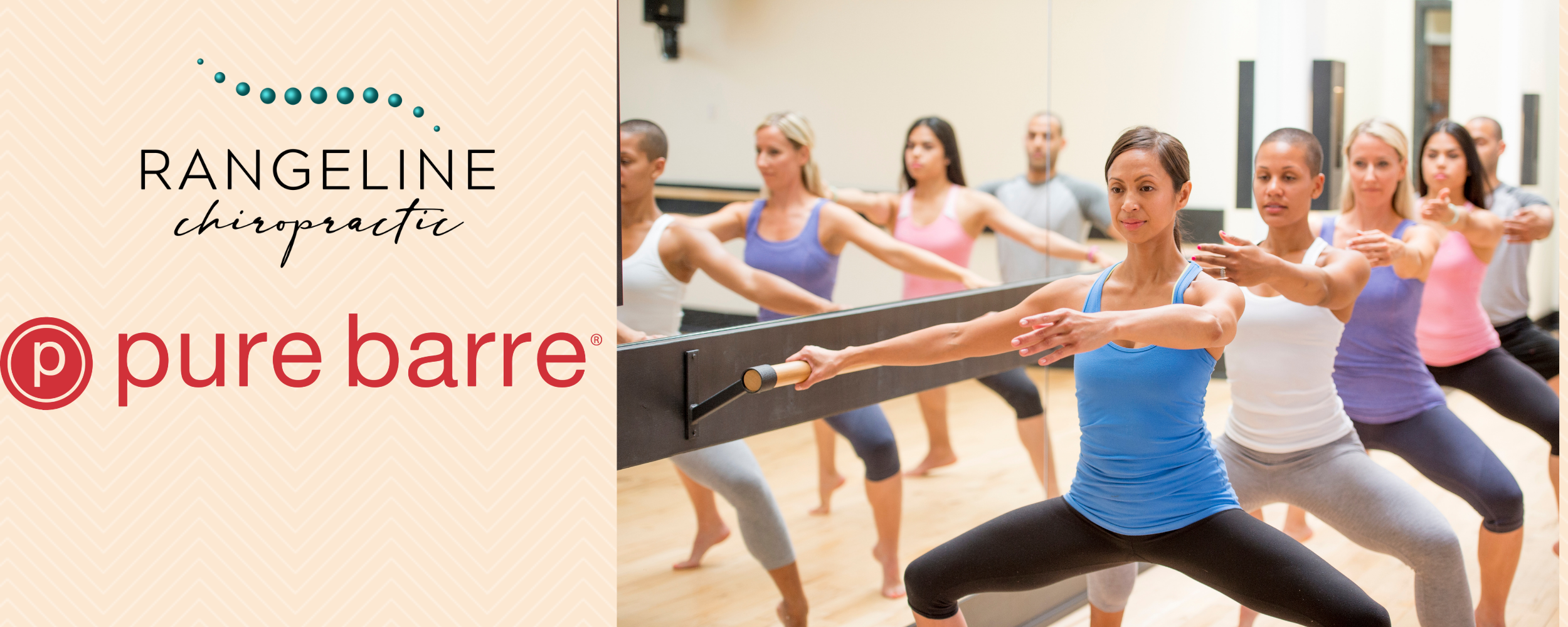 Pure Barre Carmel + Rangeline Chiropractic Community Class