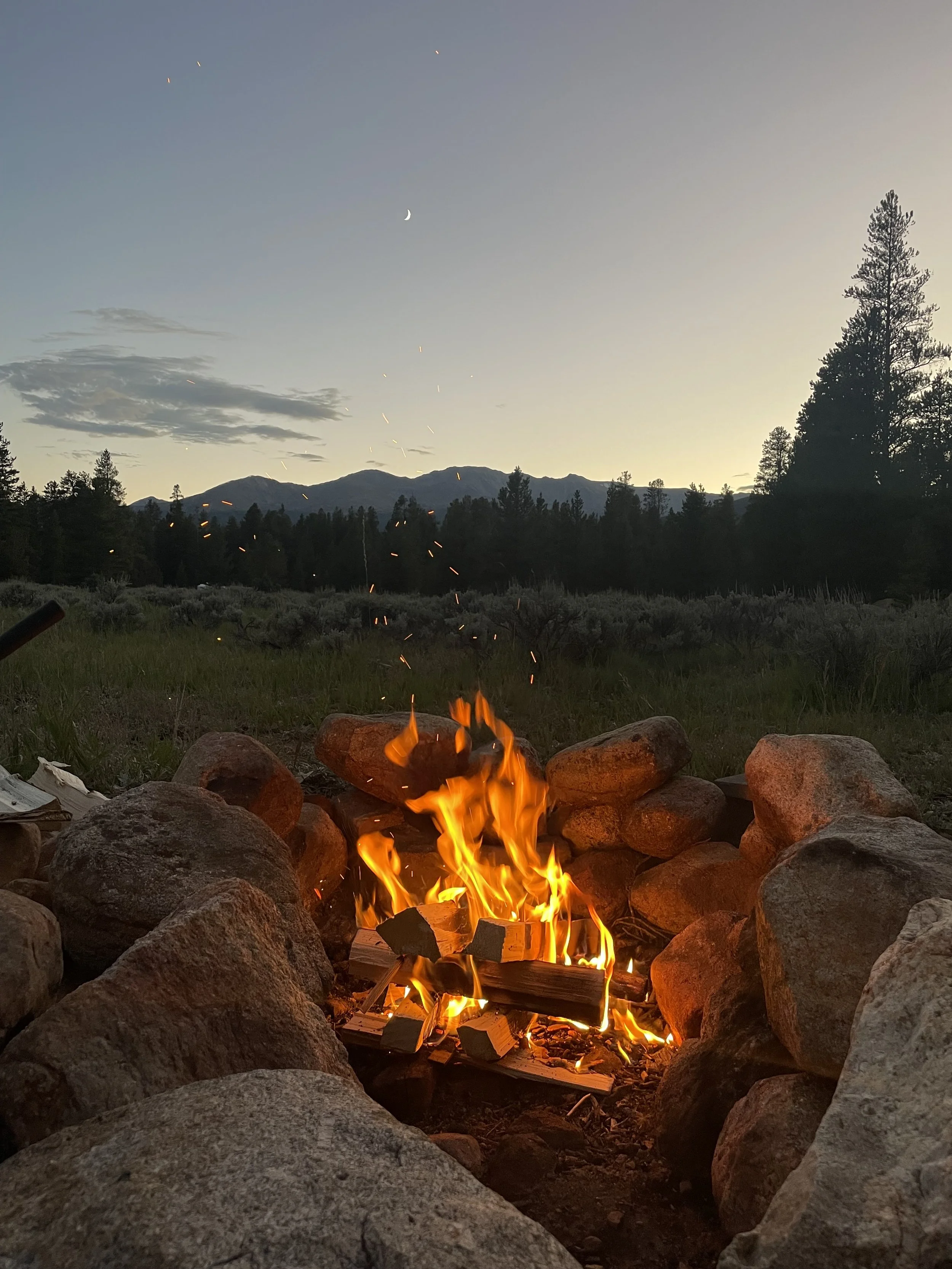 Front Porch View in Leadville