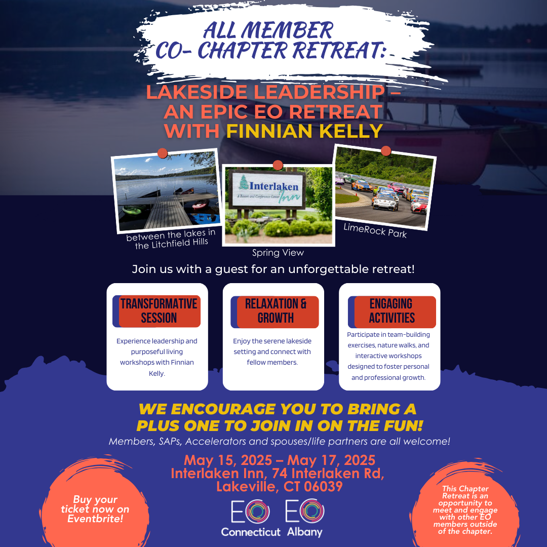Lakeside Leadership – An Epic EO Retreat with Finnian Kelly