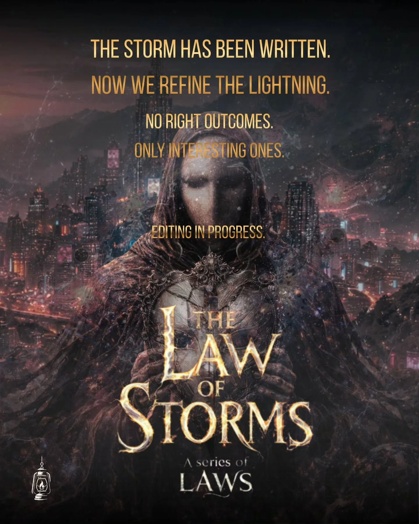 Here's comes the part where tighten the seams and reinforce the stress points.

It's not a normal YA.
It's not like a generic fantasy.
Control is not balance.
Definition is not identity.
Law is not permission.

Call it modern myth about governance an