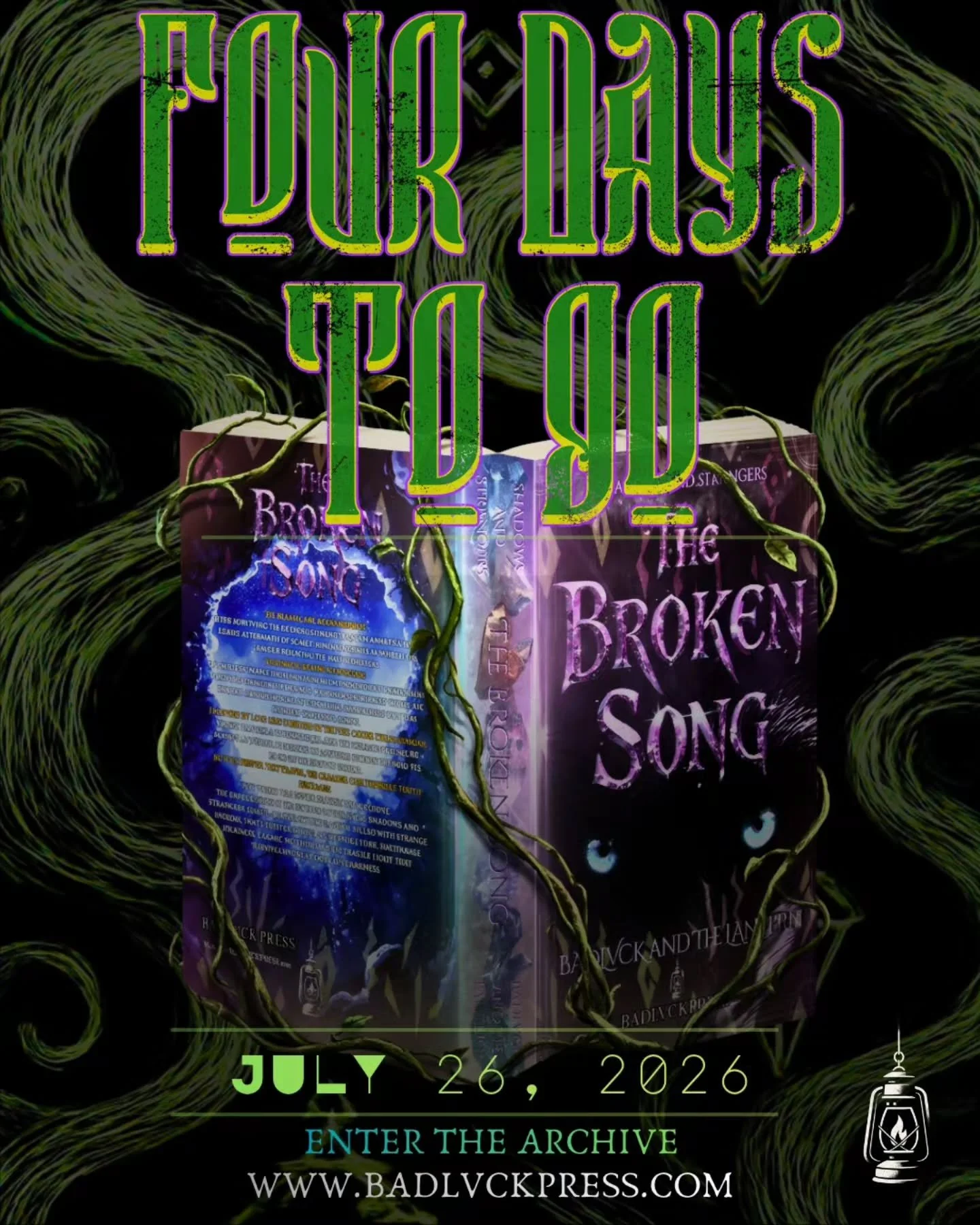 Book Two of Shadows and Strangers&mdash;The Broken Song, is nearly here.

Jump back into the Realms and follow Maxen and Co on another emotionally packed journey.

Travel through the Between, find hope again, explore Laniver and complete the tether.
