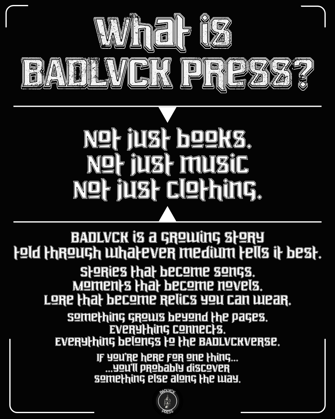 What is BADLVCK Press?