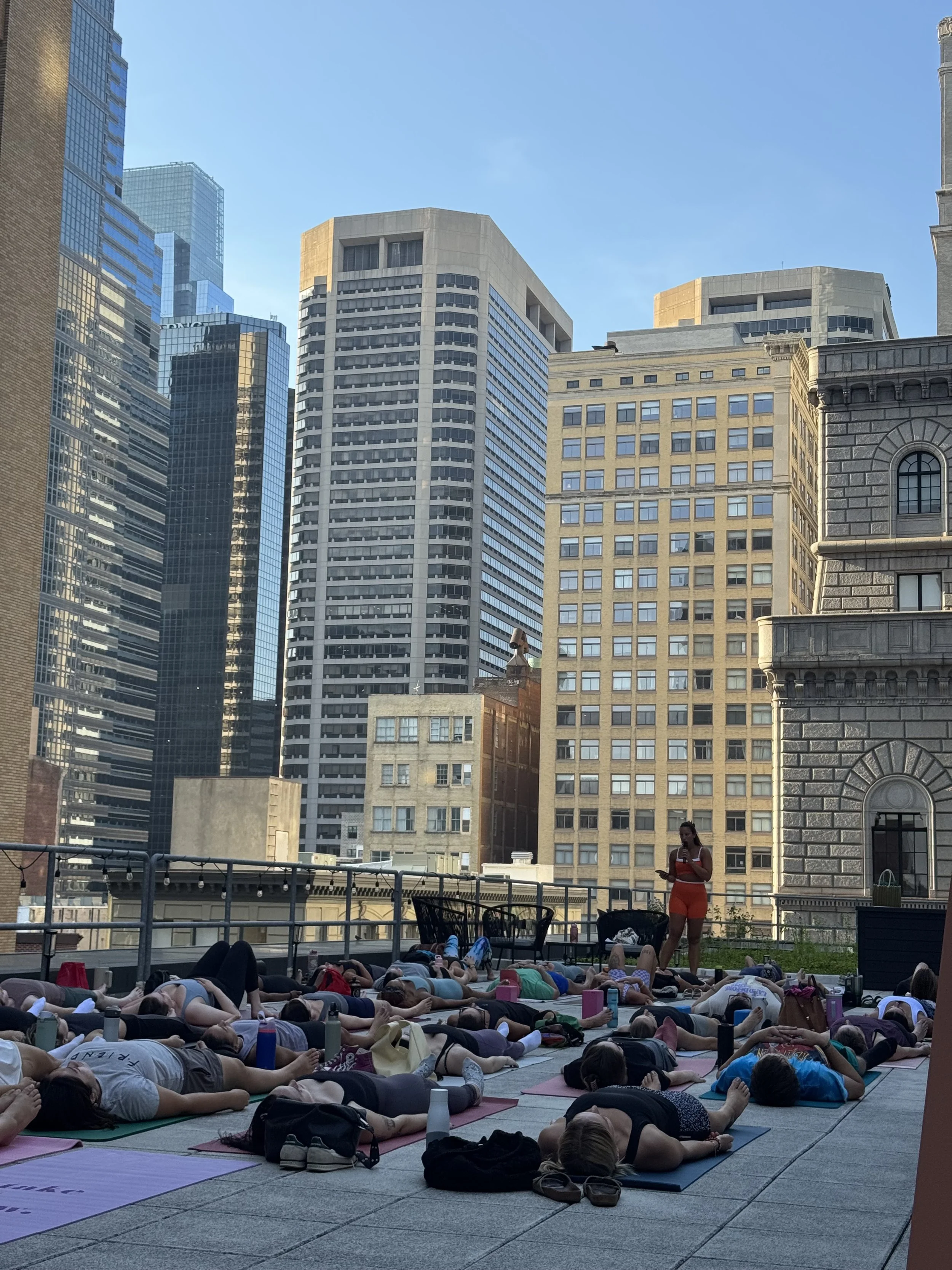 Rooftop Yoga