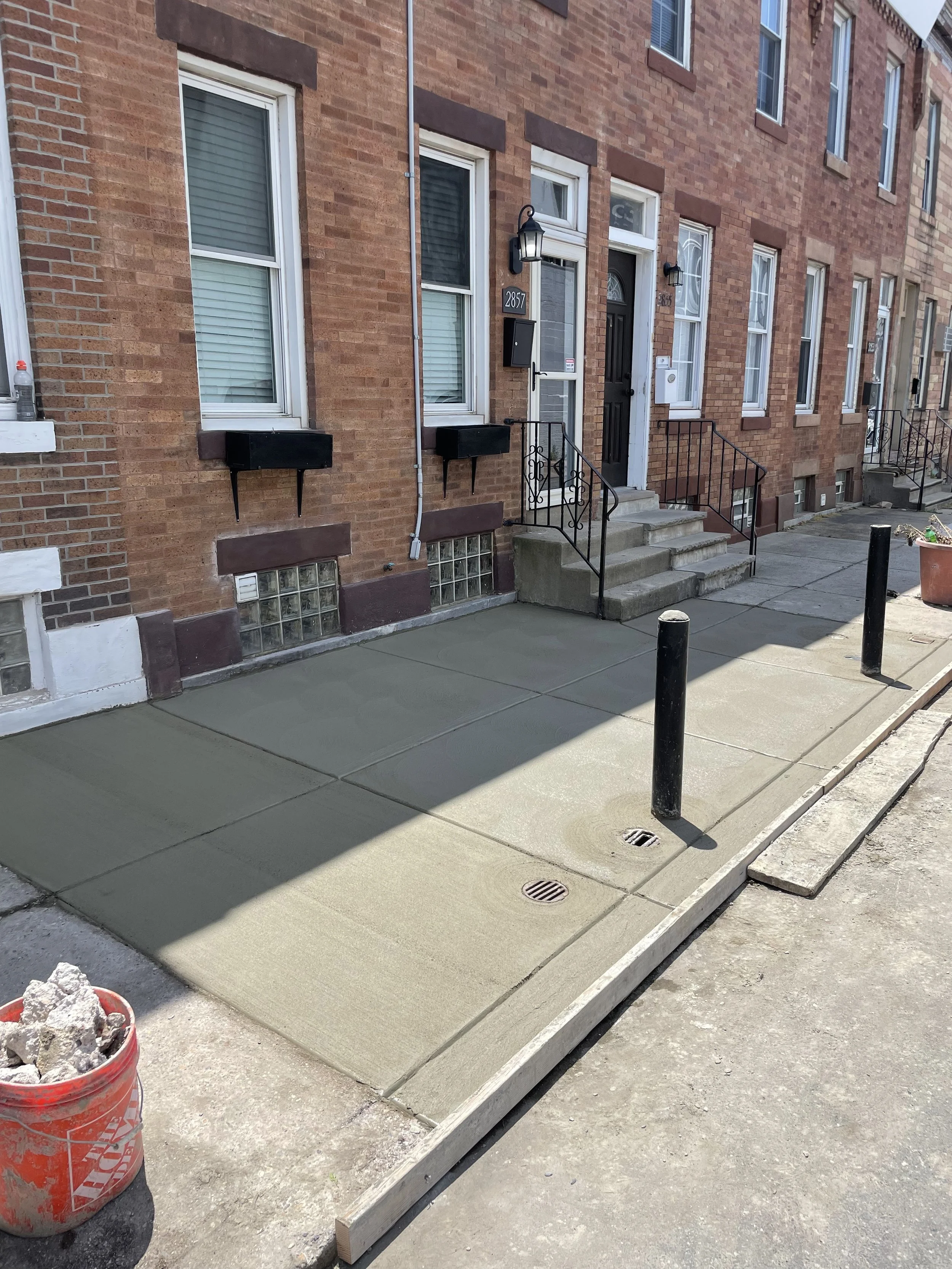 Sidewalk Installation