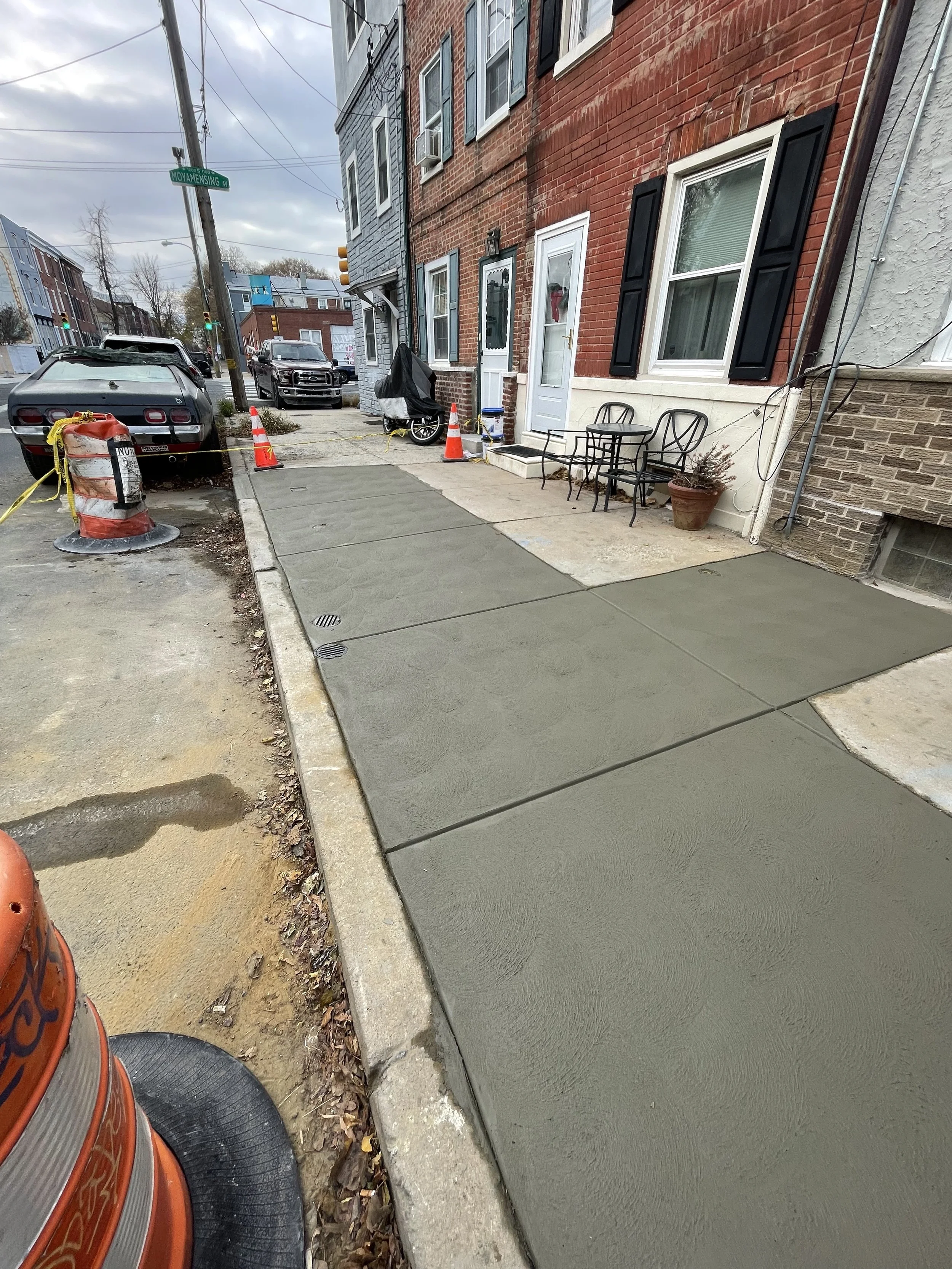 Sidewalk Install