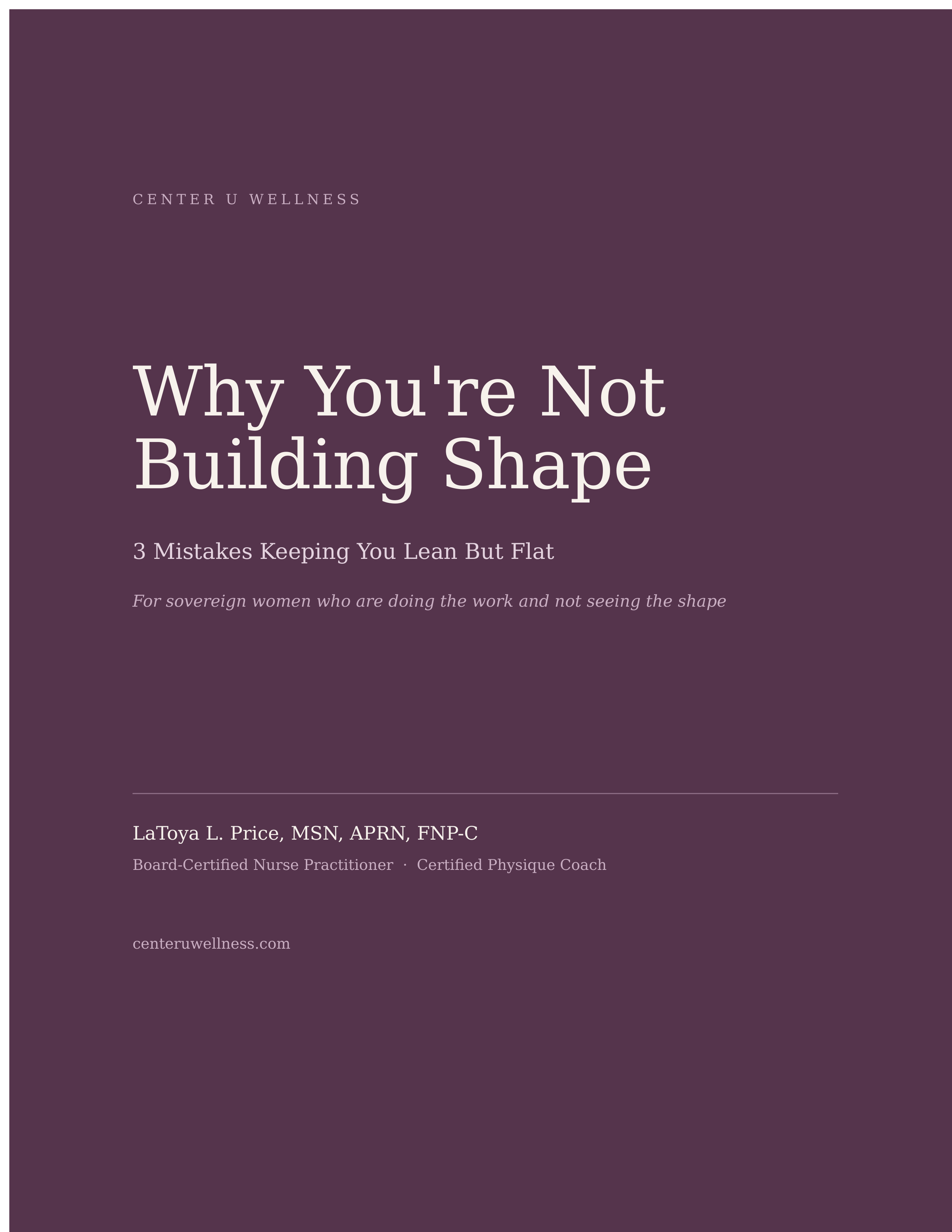 Why You're Not Building Shape : 3 mistakes keeping you lean but flat.
