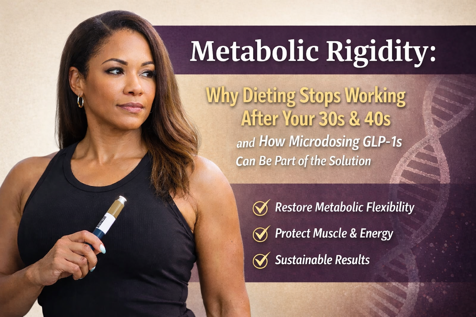 Metabolic Rigidity and Weight Loss After 30: Why Dieting Stops Working for Women Entrepreneurs