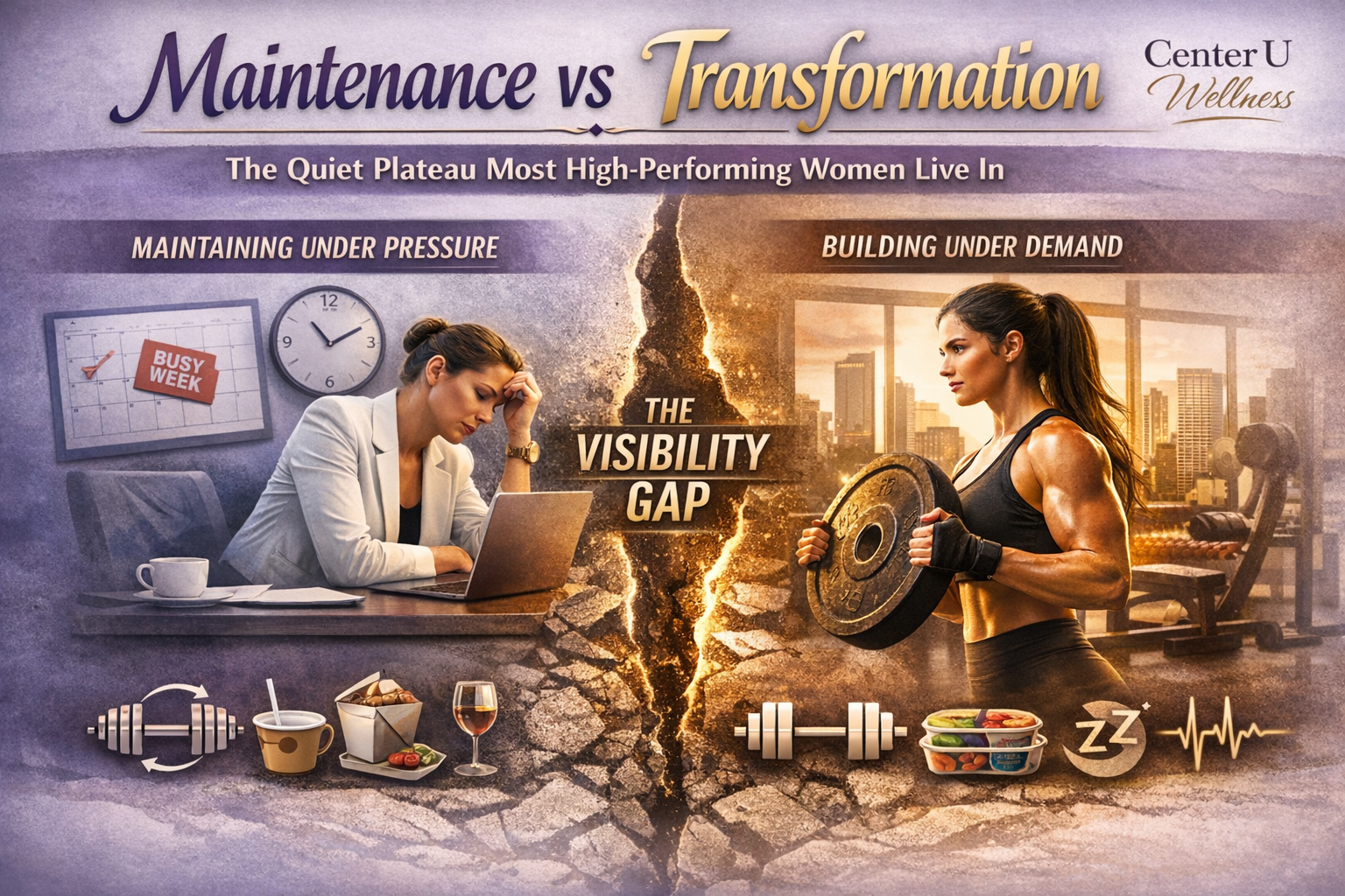 Maintenance vs Transformation: The Quiet Plateau Most High-Performing Women Live In