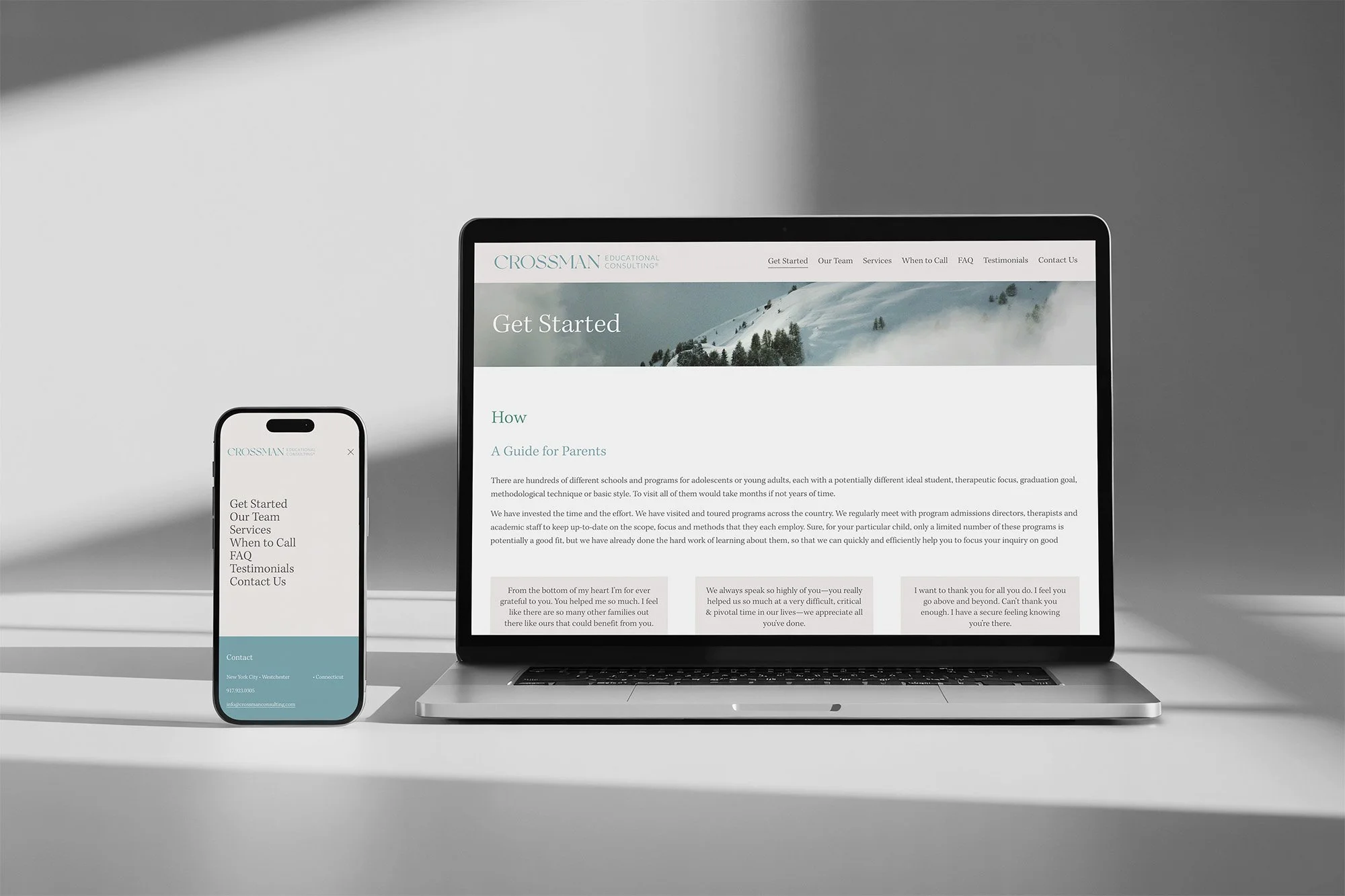 Crossman Consulting Website