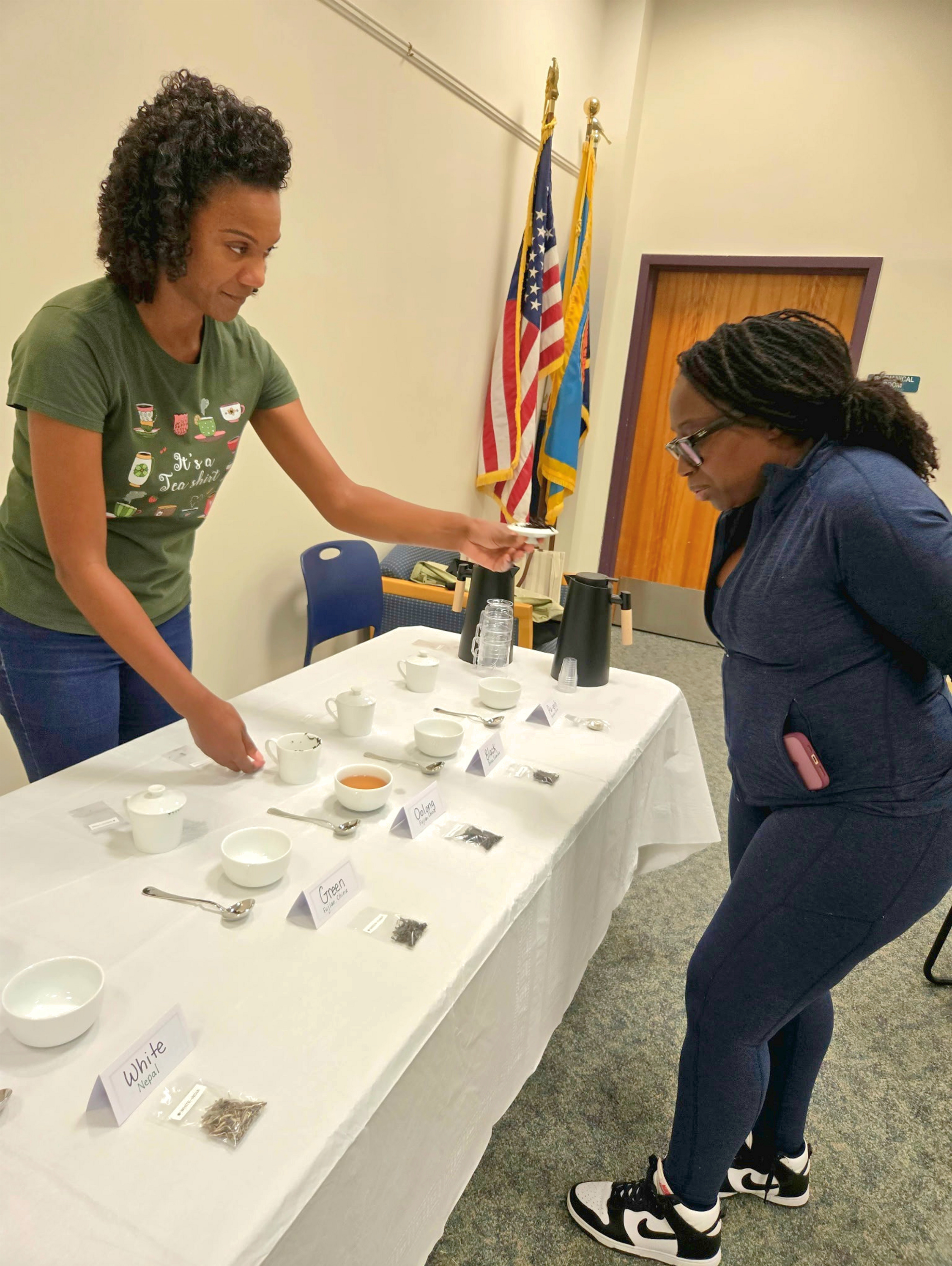 Tea Cupping Session, Kingstowne, VA