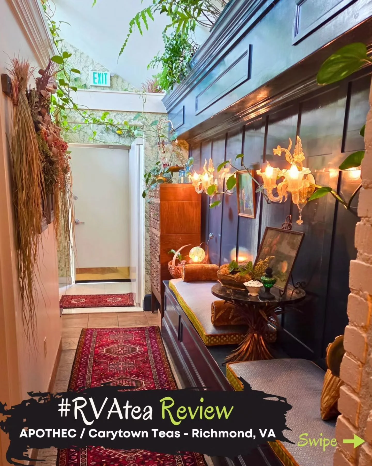 📣 Shoutout to RVA!

I&rsquo;m no stranger to Richmond, VA, but it was my first time visiting the stunning @shopapothec. I felt like I was walking inside an old English, bohemian-inspired secret garden with fairies flying around. 🧚🏾&zwj;♀️💫

🫧 On