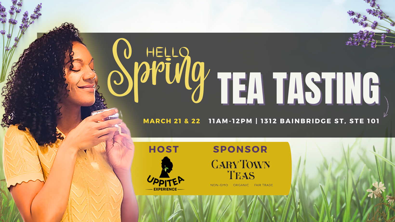 Hello Spring! Tea Tasting