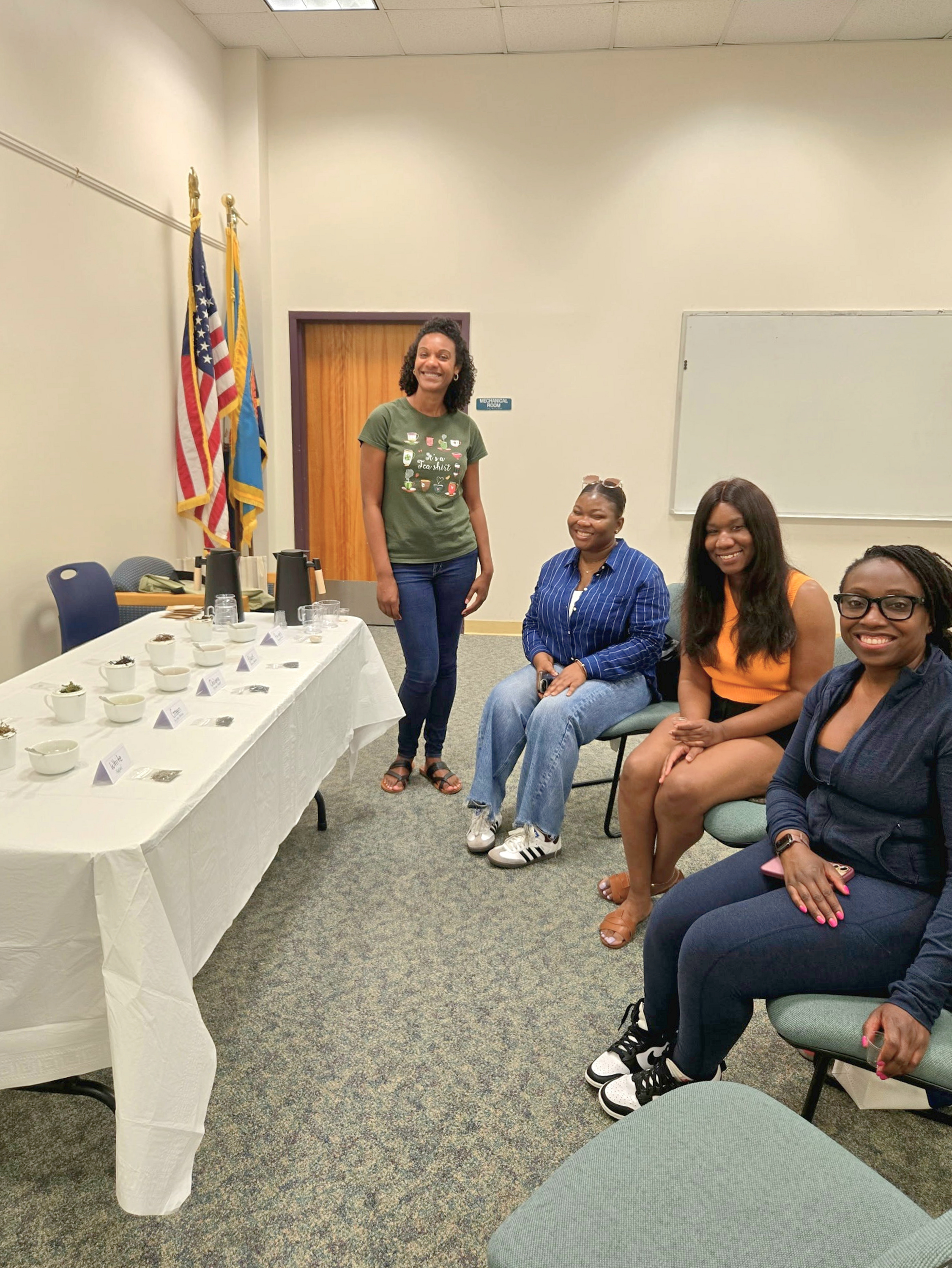 Tea Cupping Session, Kingstowne, VA