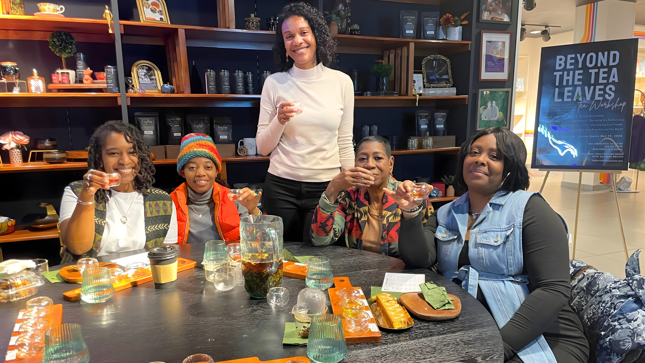 Tea Workshop Series at Cuples Tea House, Baltimore, MD