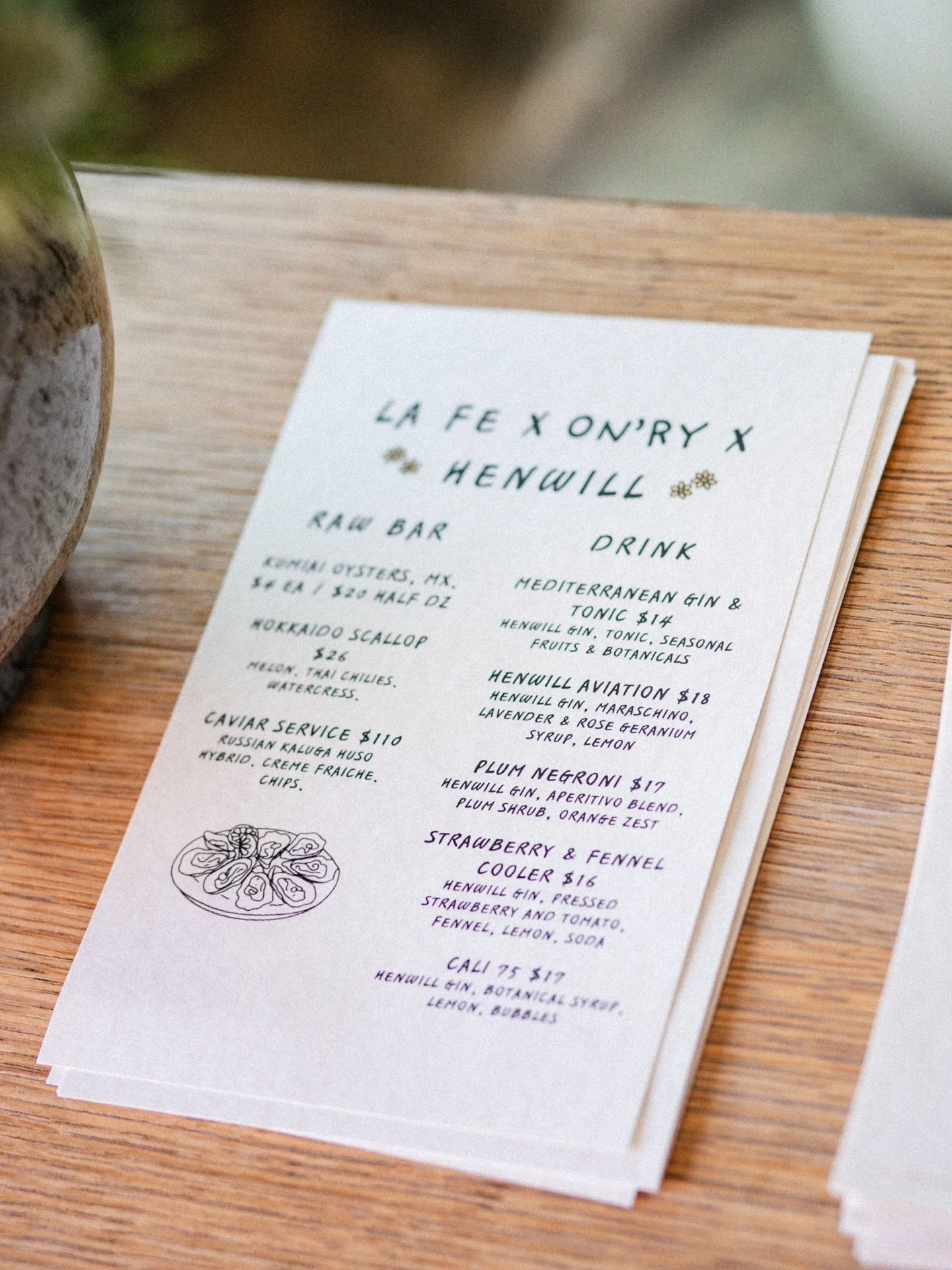 We had such an amazing time at our Gin in the Garden event on Sunday! Thank you to @henwillgin and @the.onry for helping us put this great summer event together 🌱🦪🍸