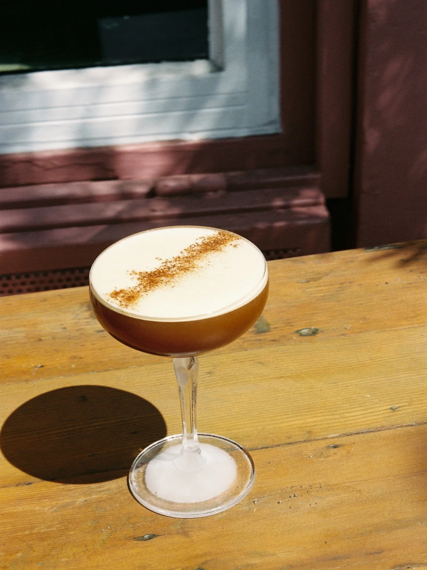 Our chai espresso martini is becoming a new customer favorite 💋🍸 get one before it&rsquo;s gone!